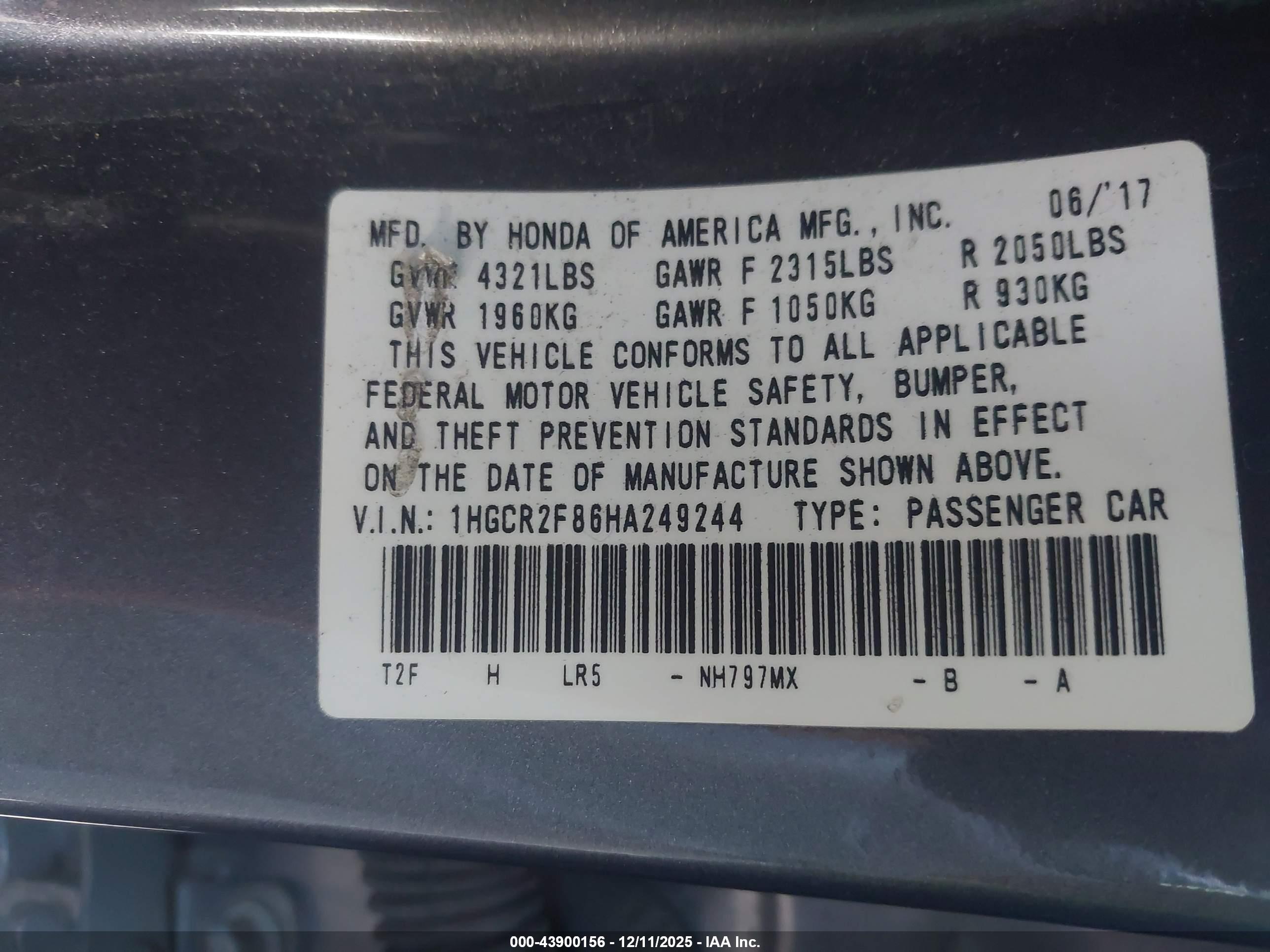 HONDA ACCORD image 9