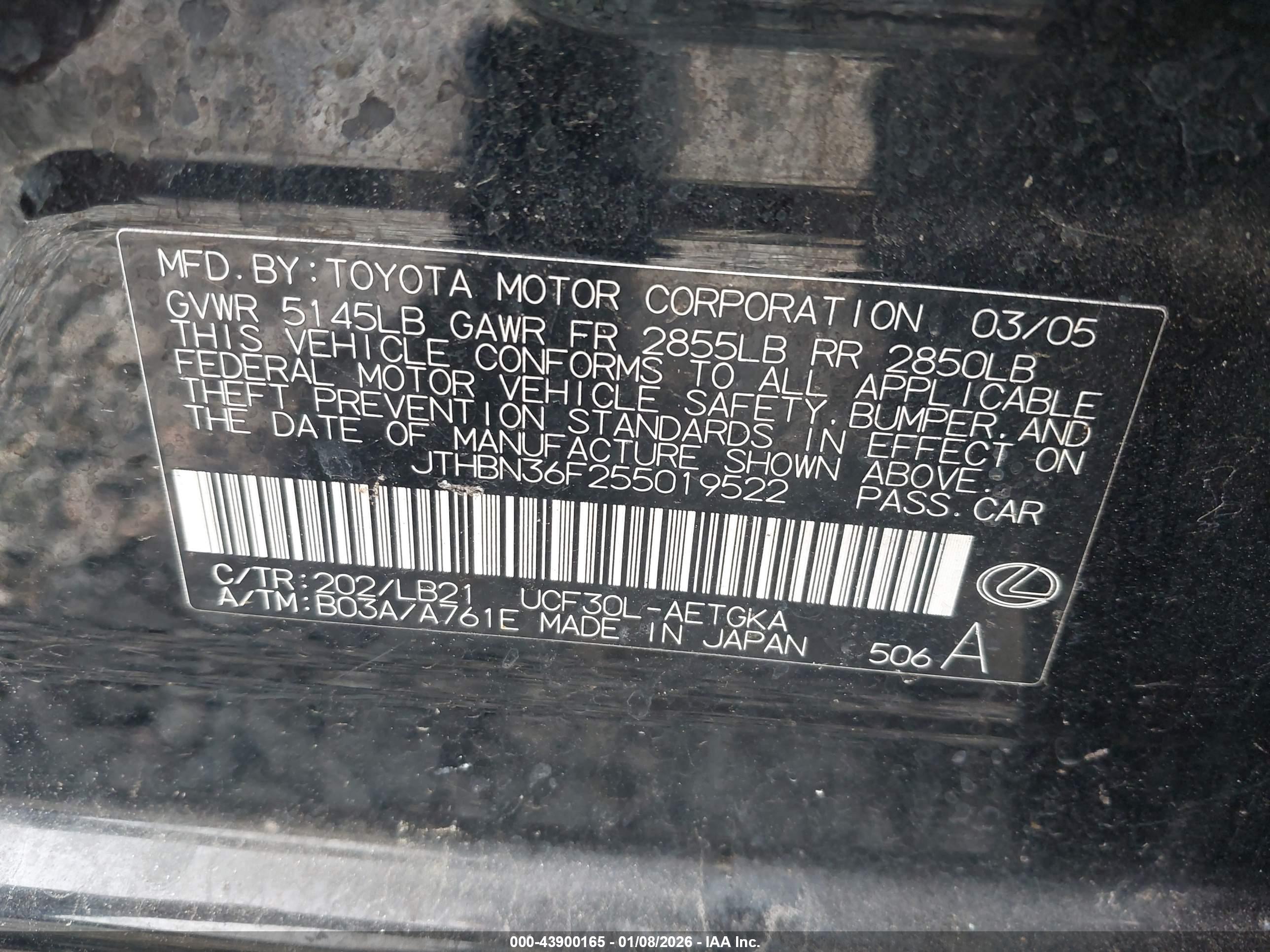 LEXUS LS image 9