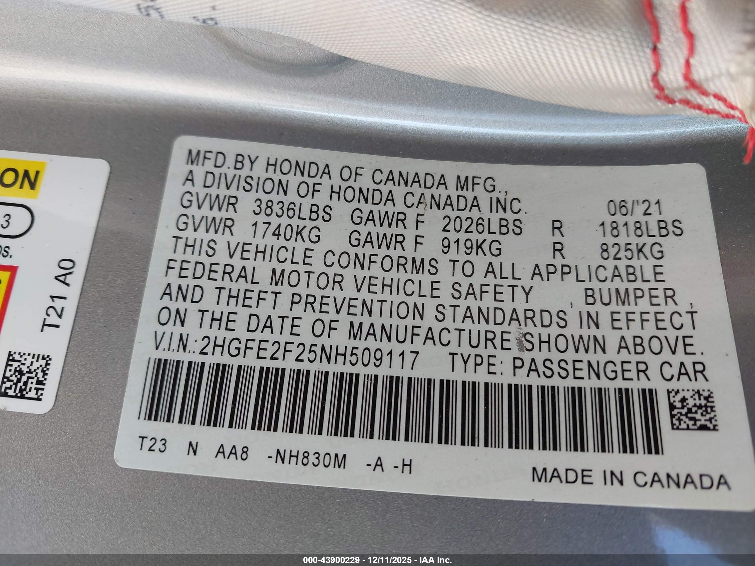HONDA CIVIC image 9