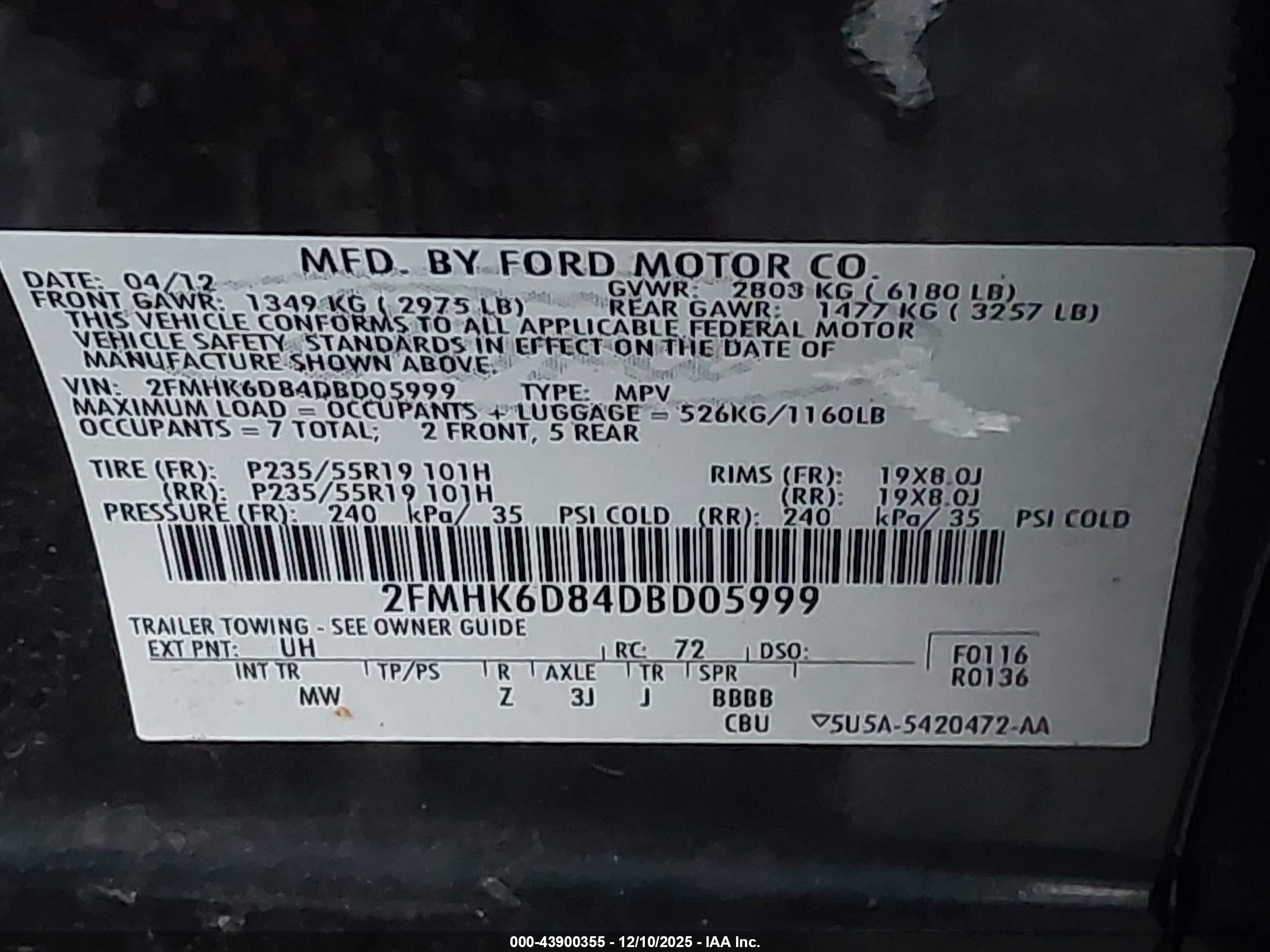 FORD FLEX image 9