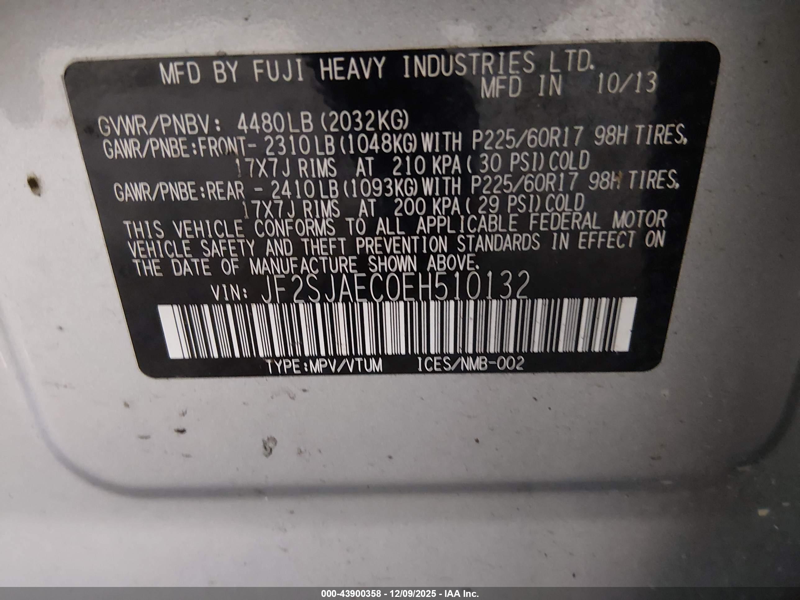 SUBARU FORESTER image 9