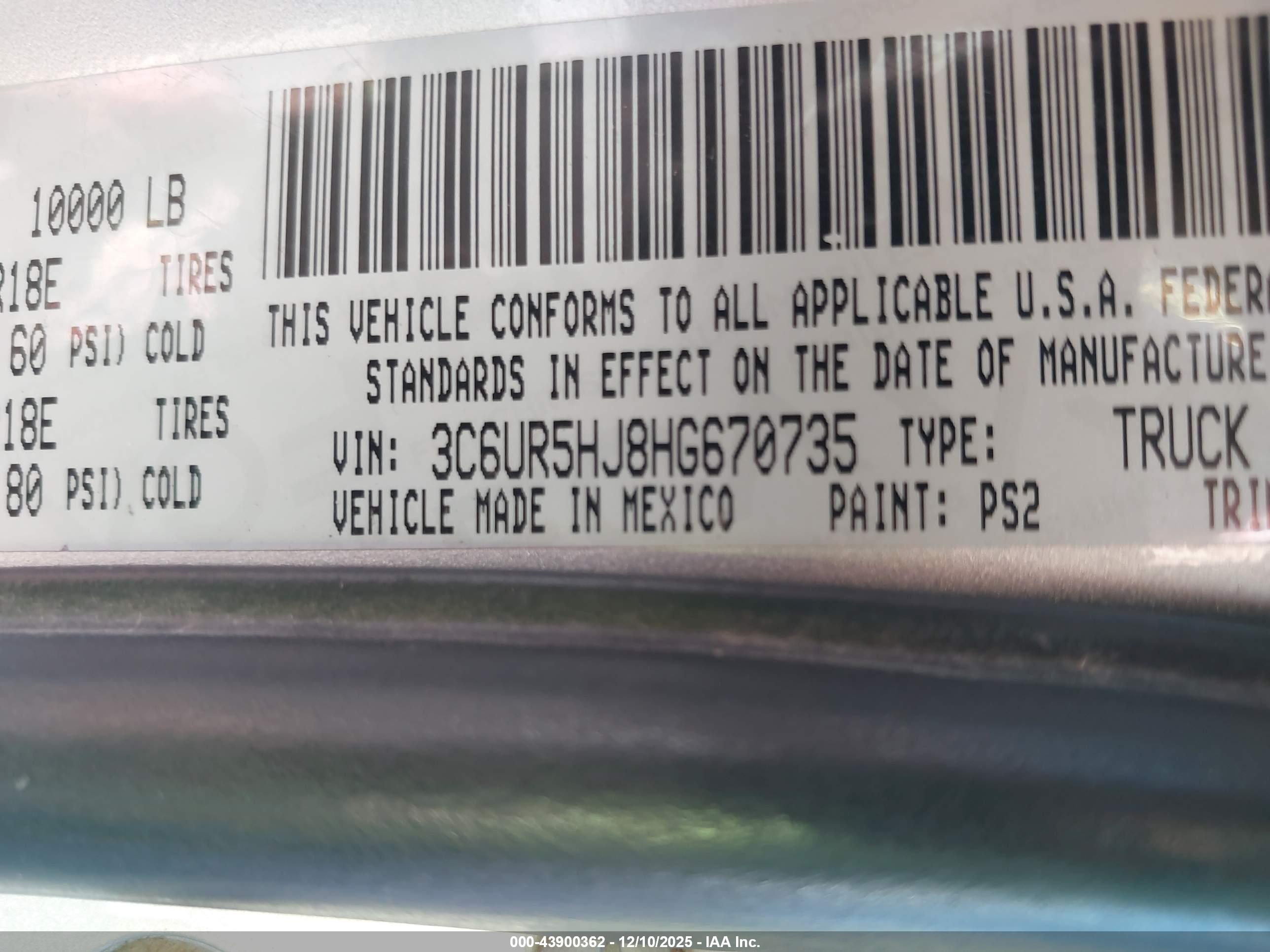 RAM 2500 image 9