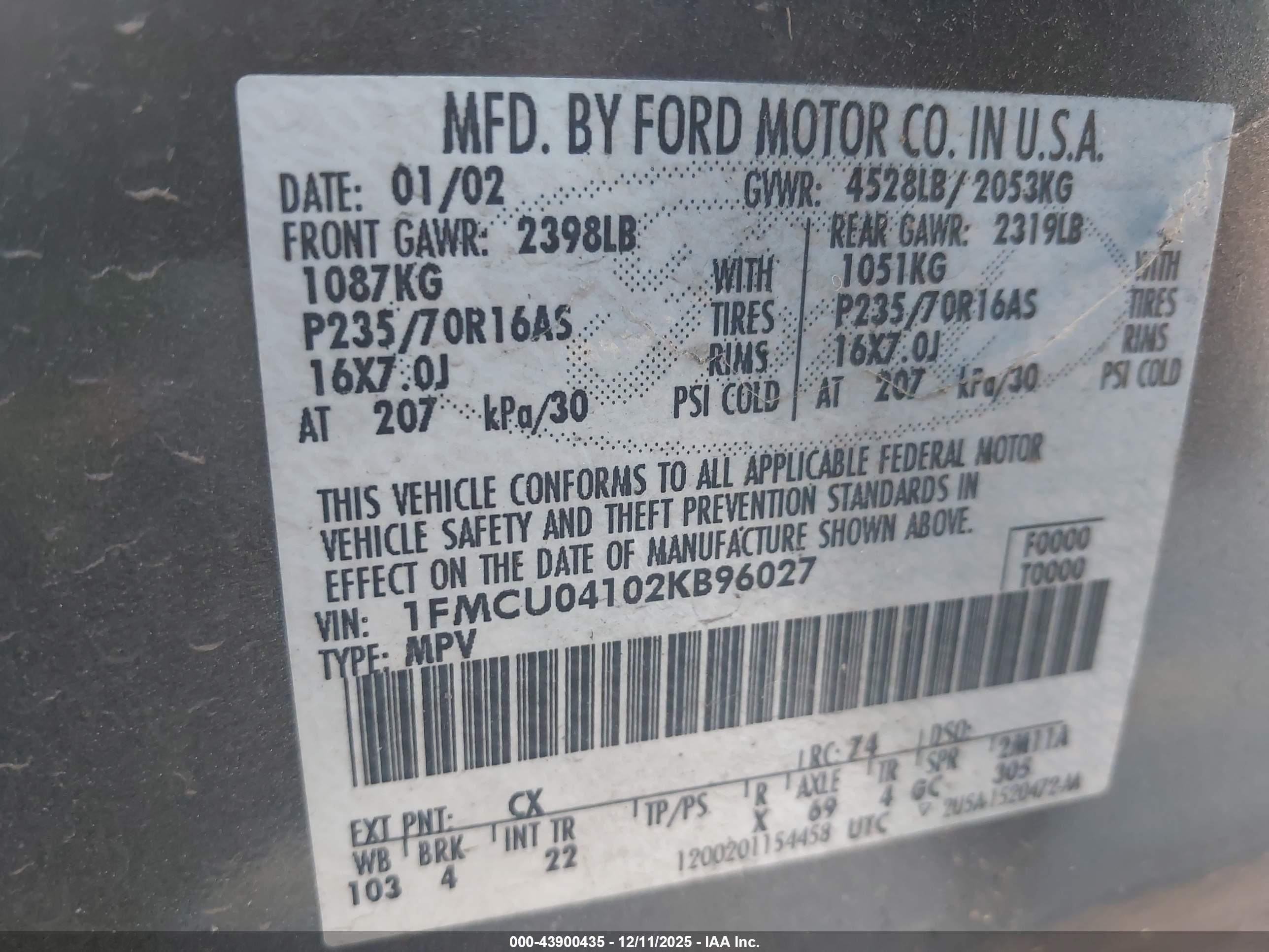 FORD ESCAPE image 9