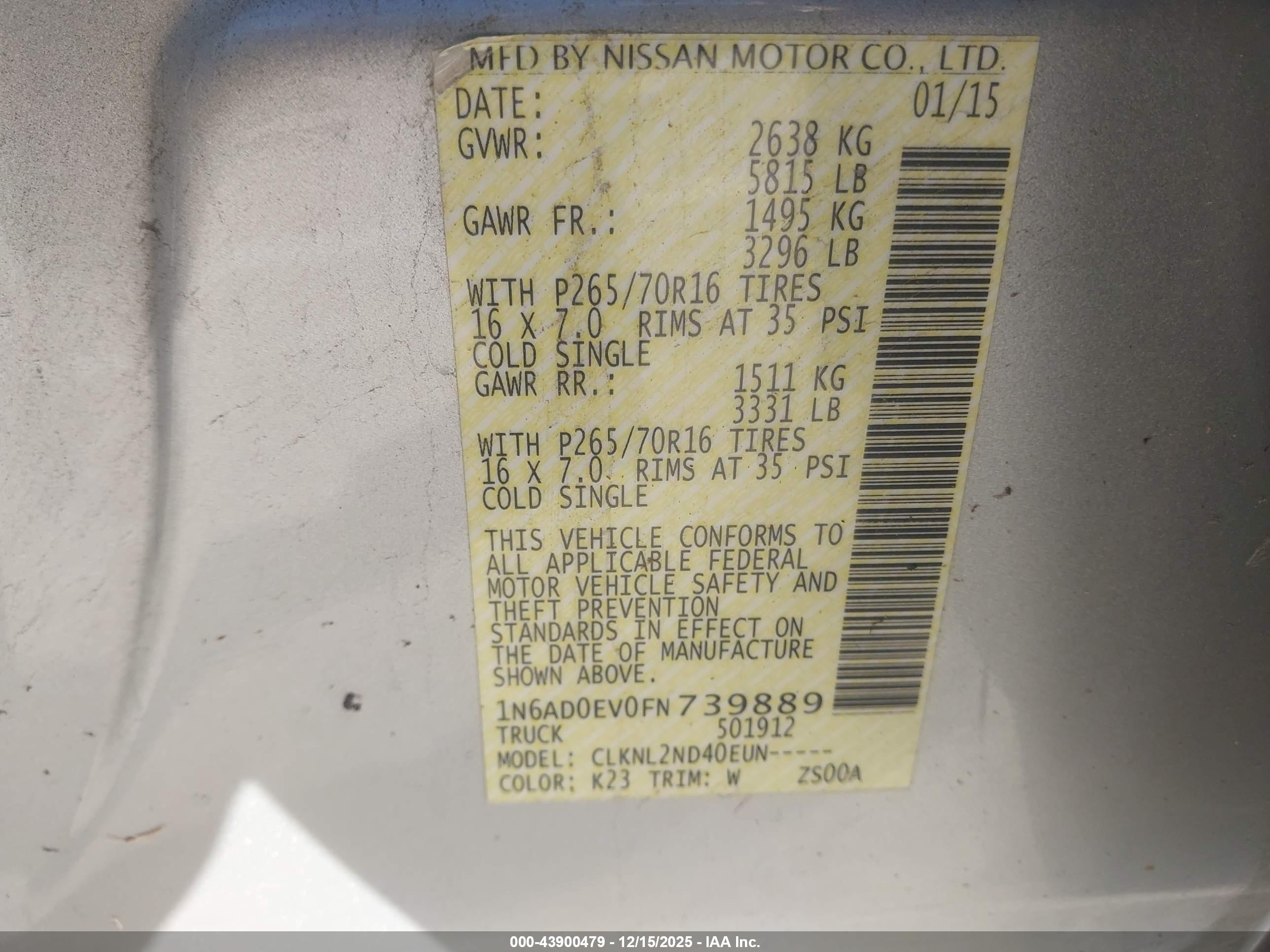 NISSAN FRONTIER image 9