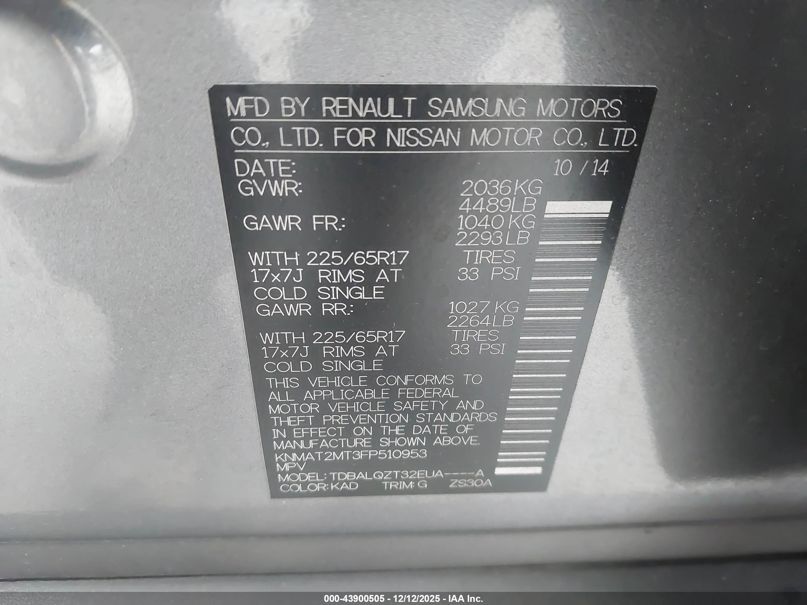 NISSAN ROGUE image 9