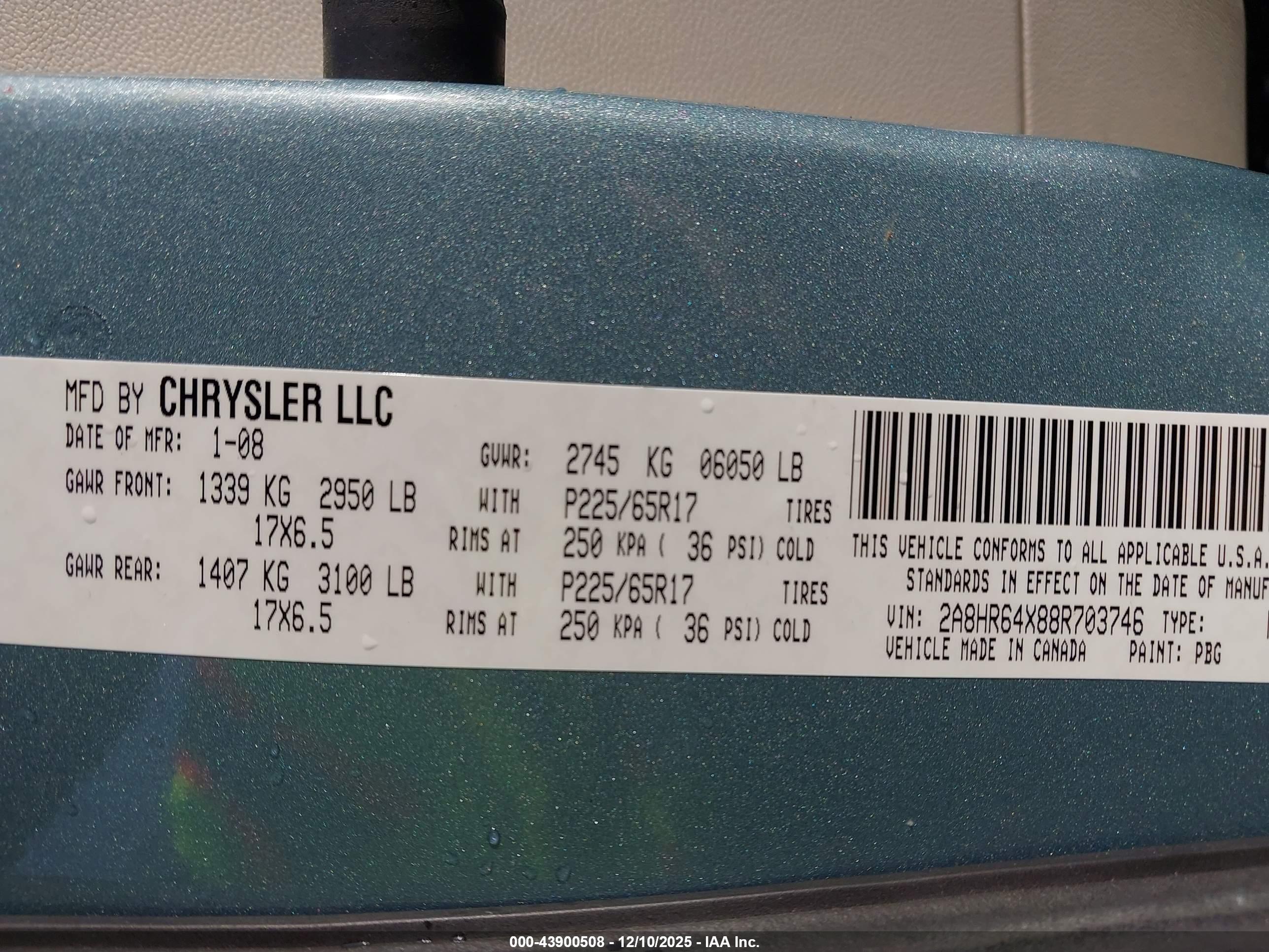 CHRYSLER TOWN image 9