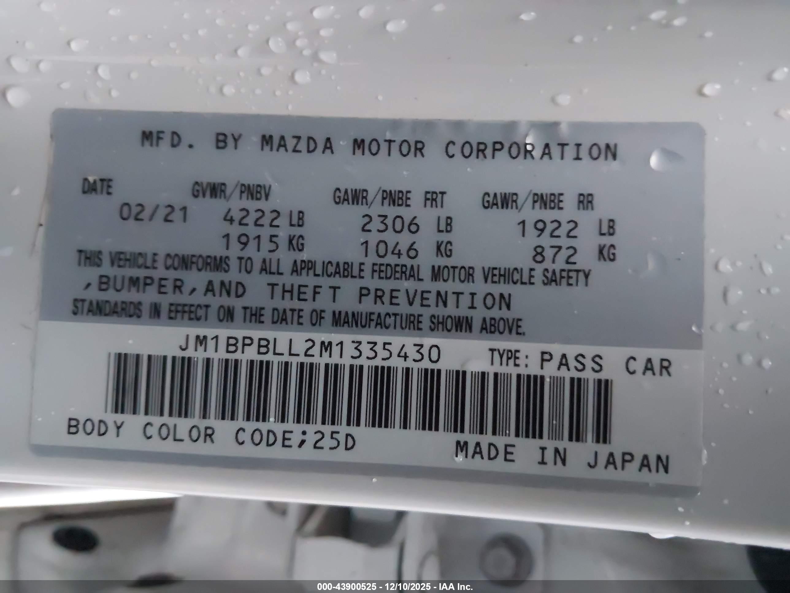 MAZDA MAZDA3 image 9