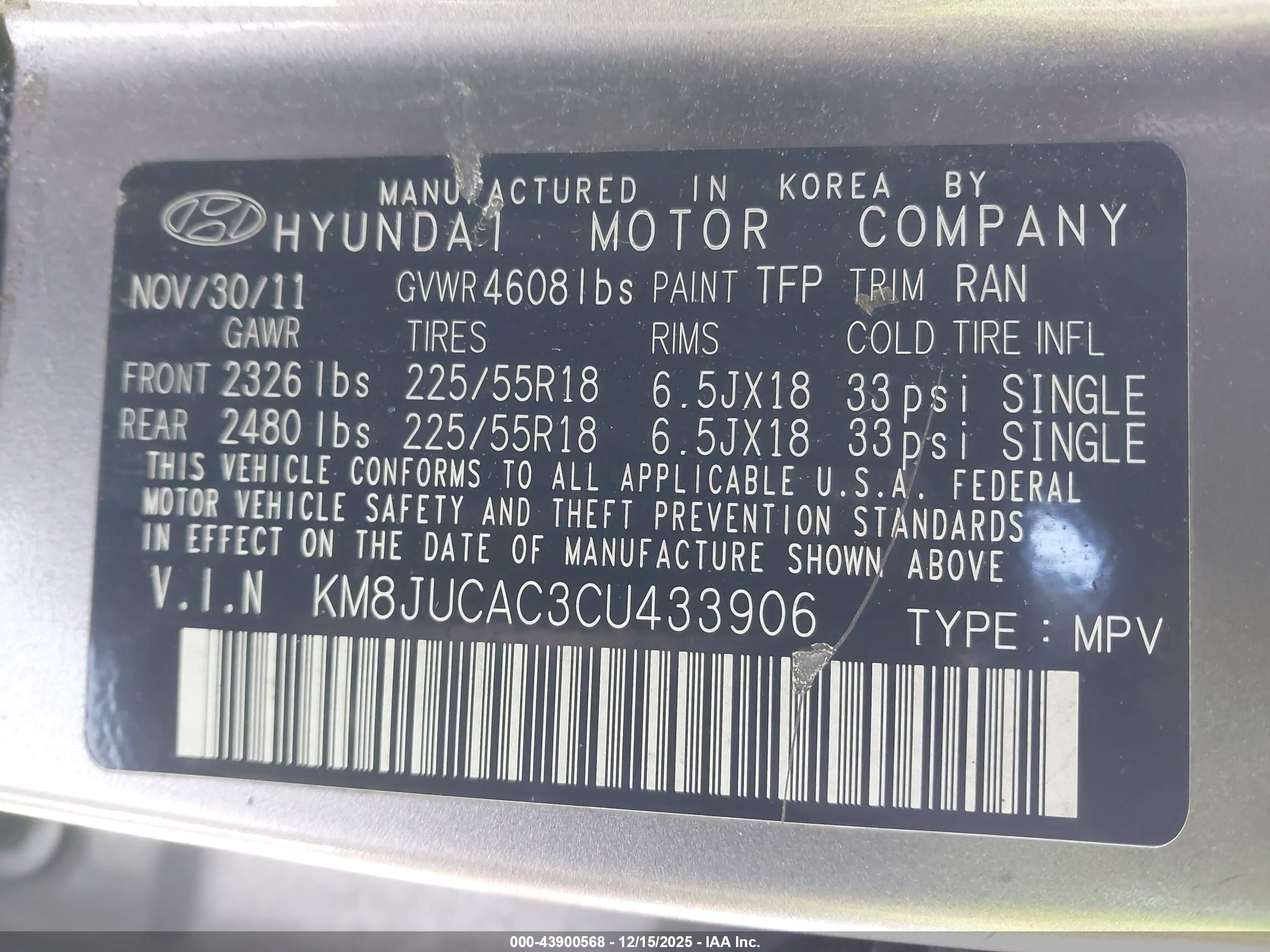 HYUNDAI TUCSON image 9