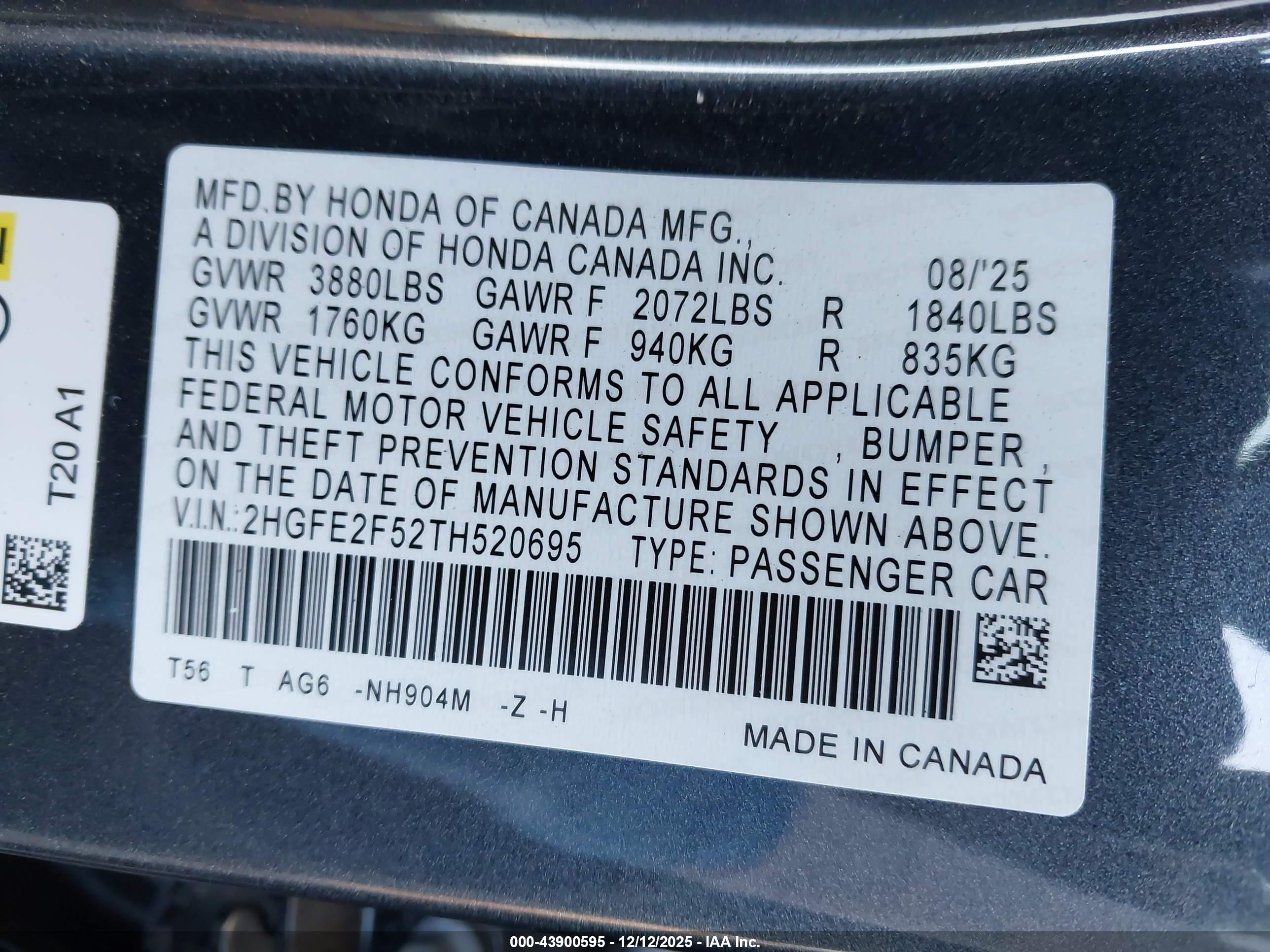 HONDA CIVIC image 9