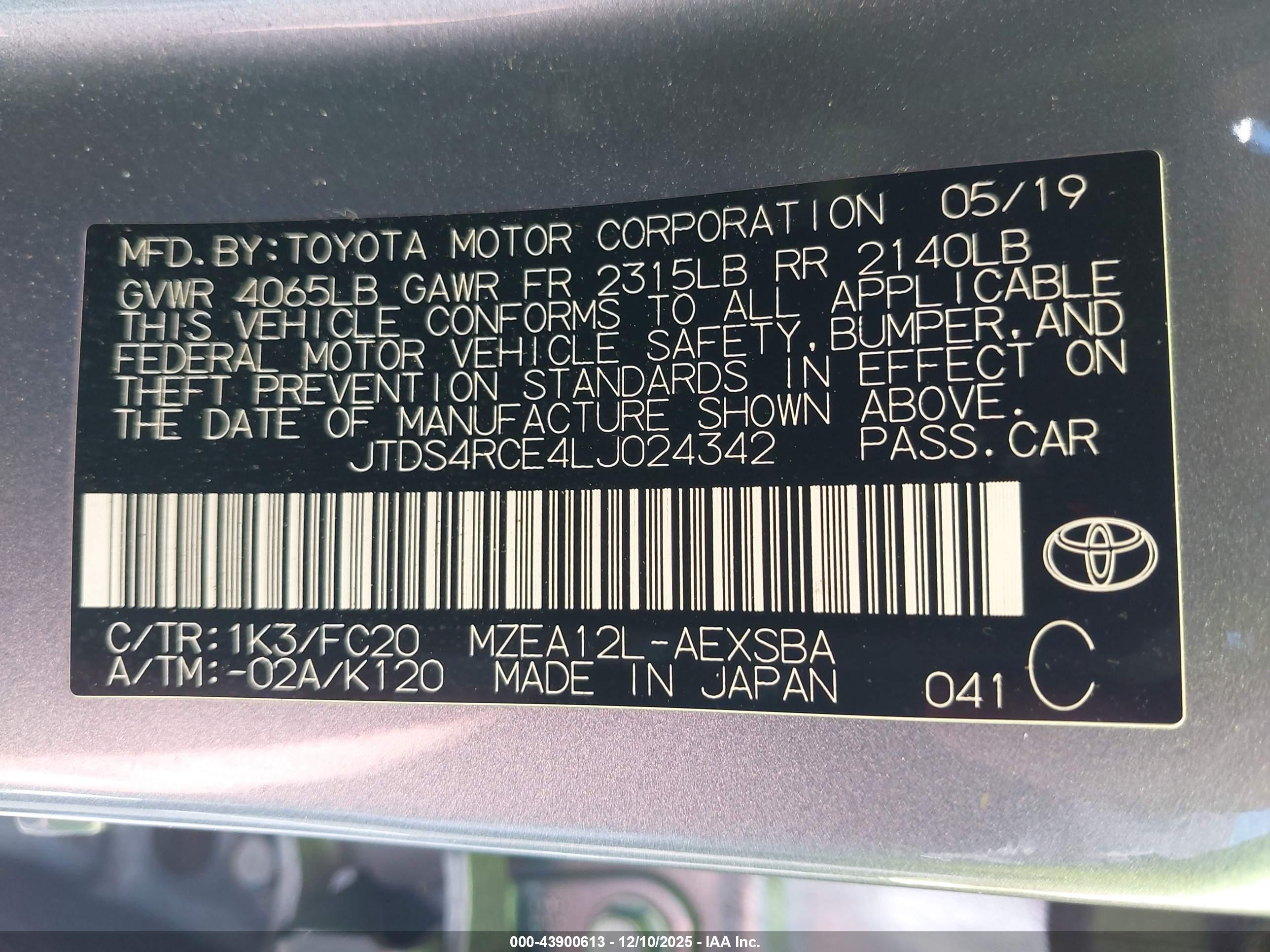 TOYOTA COROLLA image 9