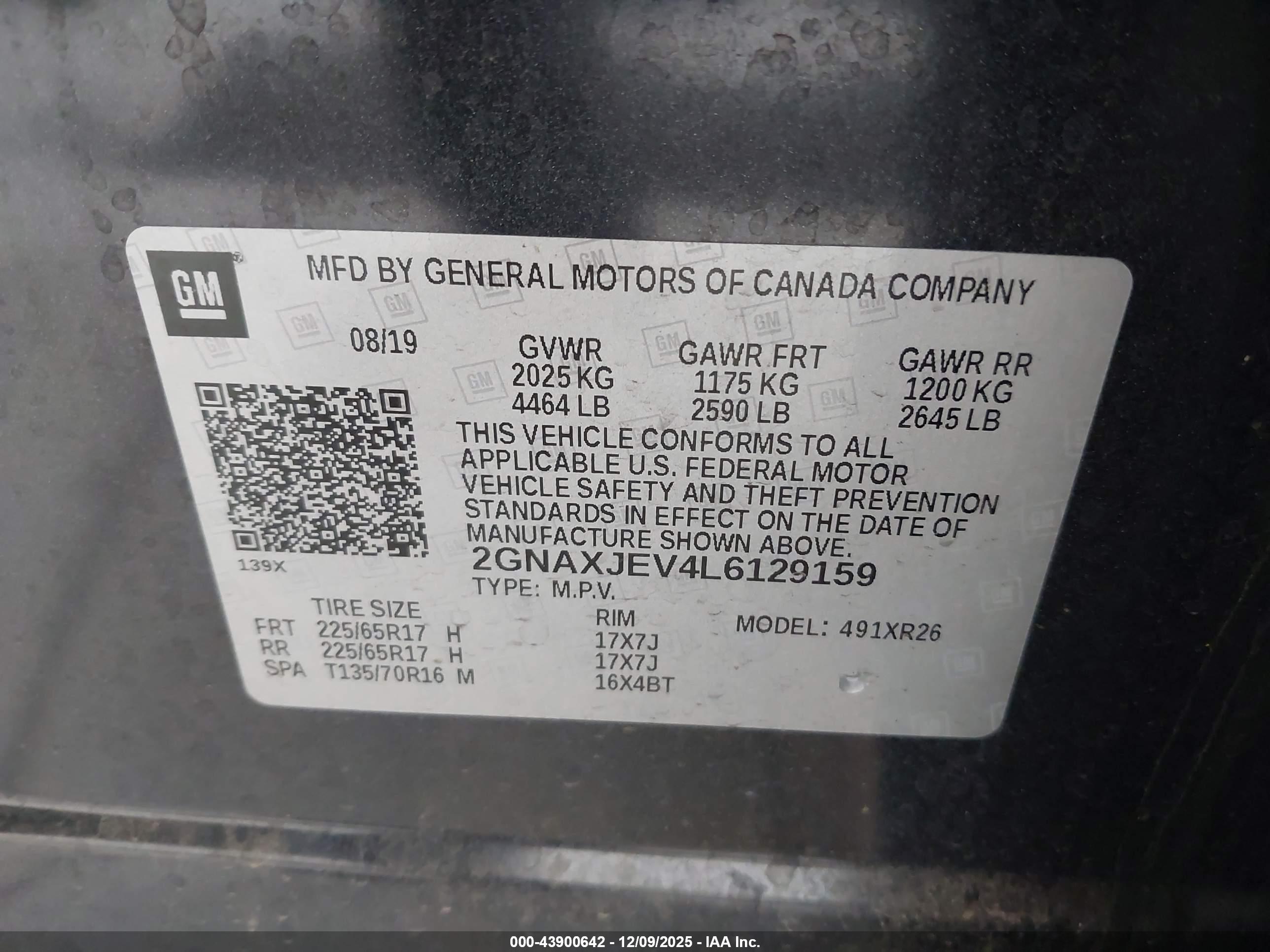 CHEVROLET EQUINOX image 9