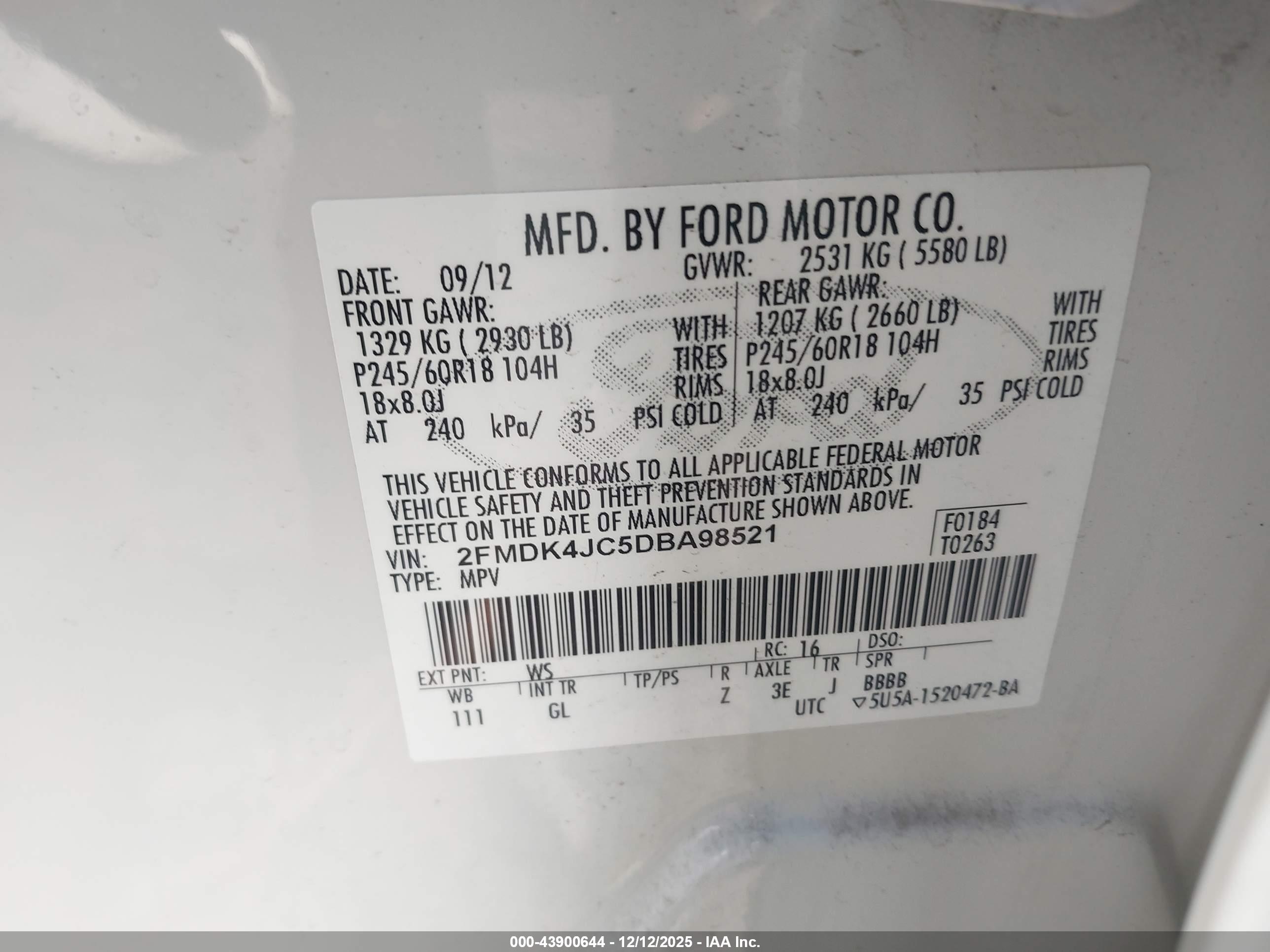 FORD EDGE image 9