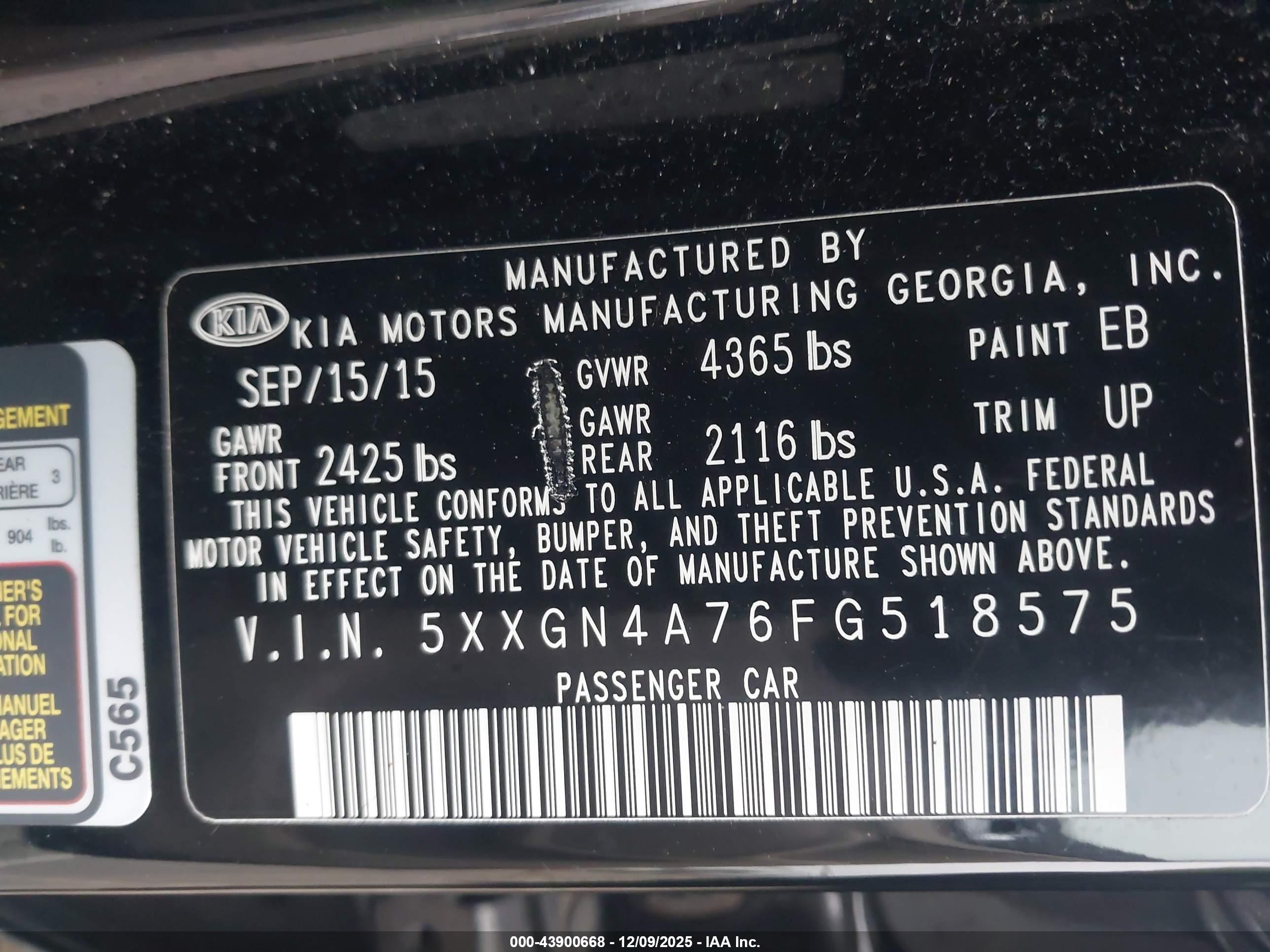 KIA OPTIMA image 9