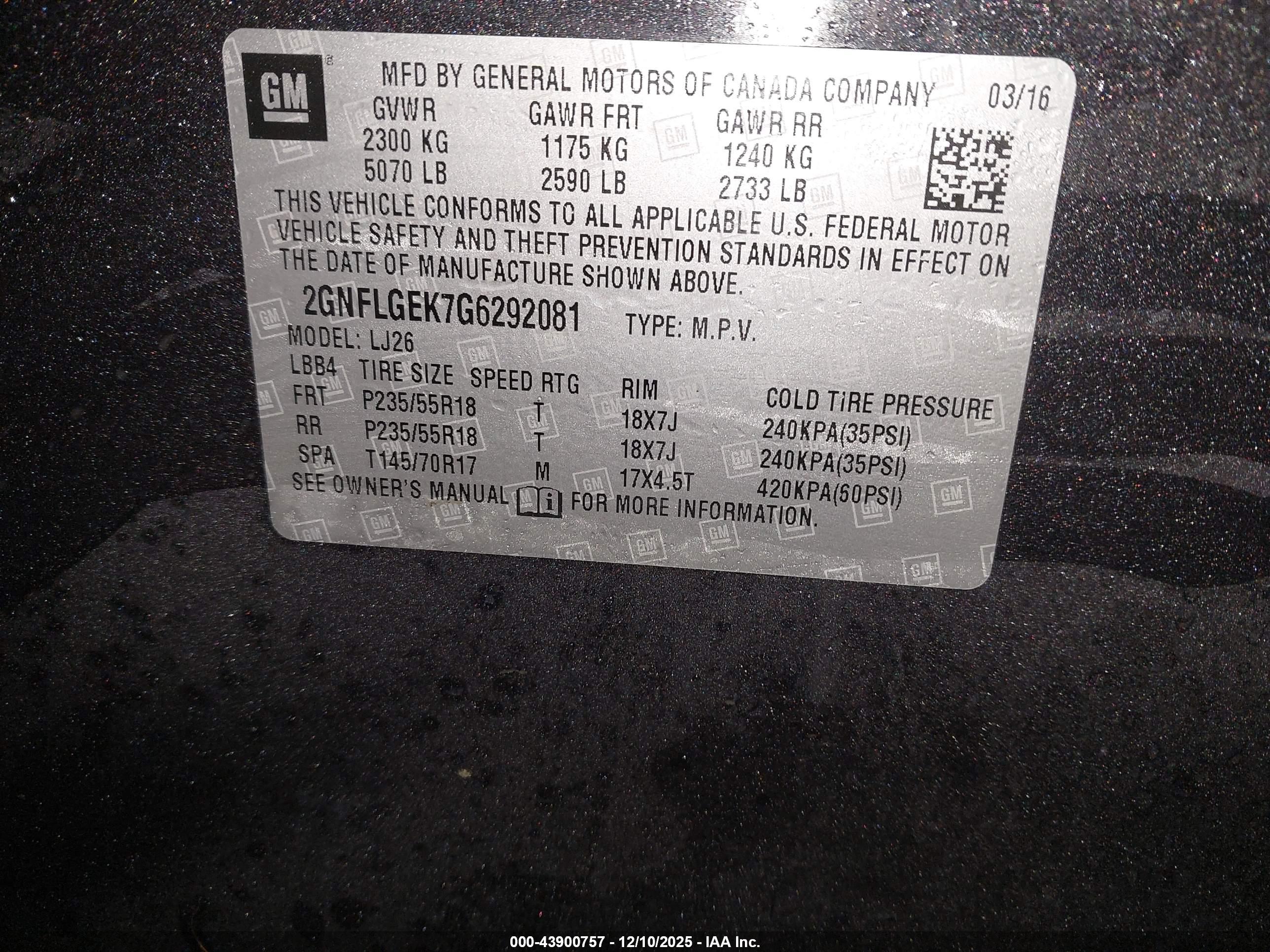 CHEVROLET EQUINOX image 9
