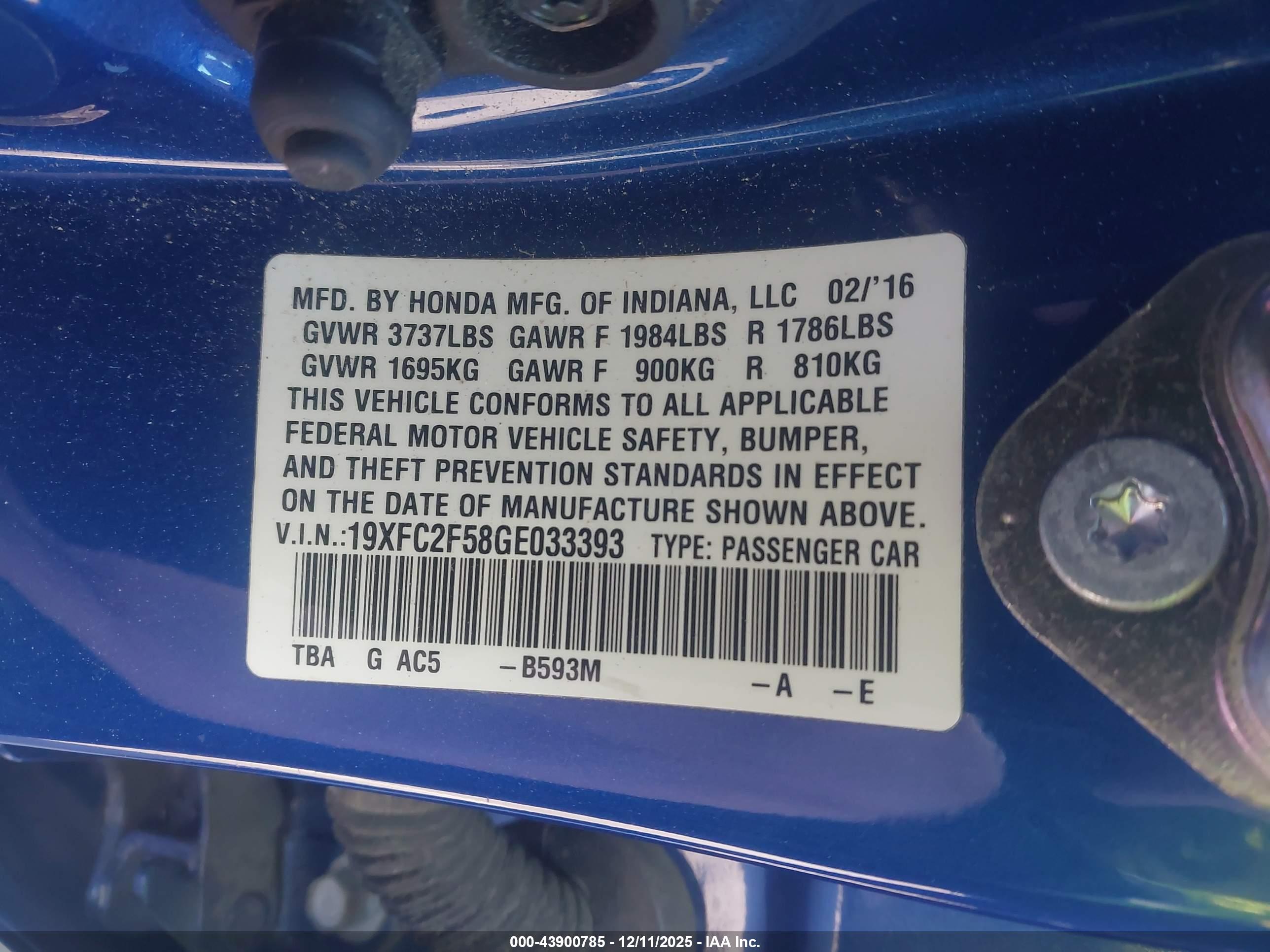 HONDA CIVIC image 9