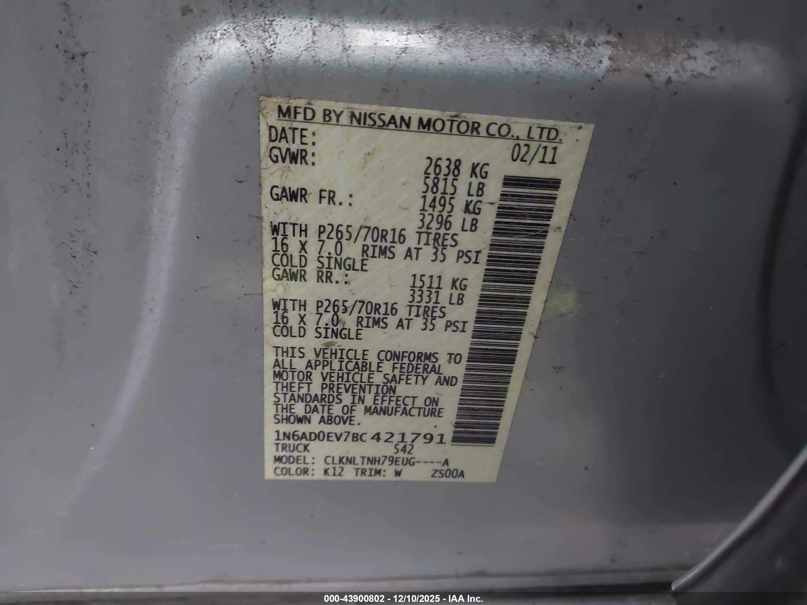 NISSAN FRONTIER image 9