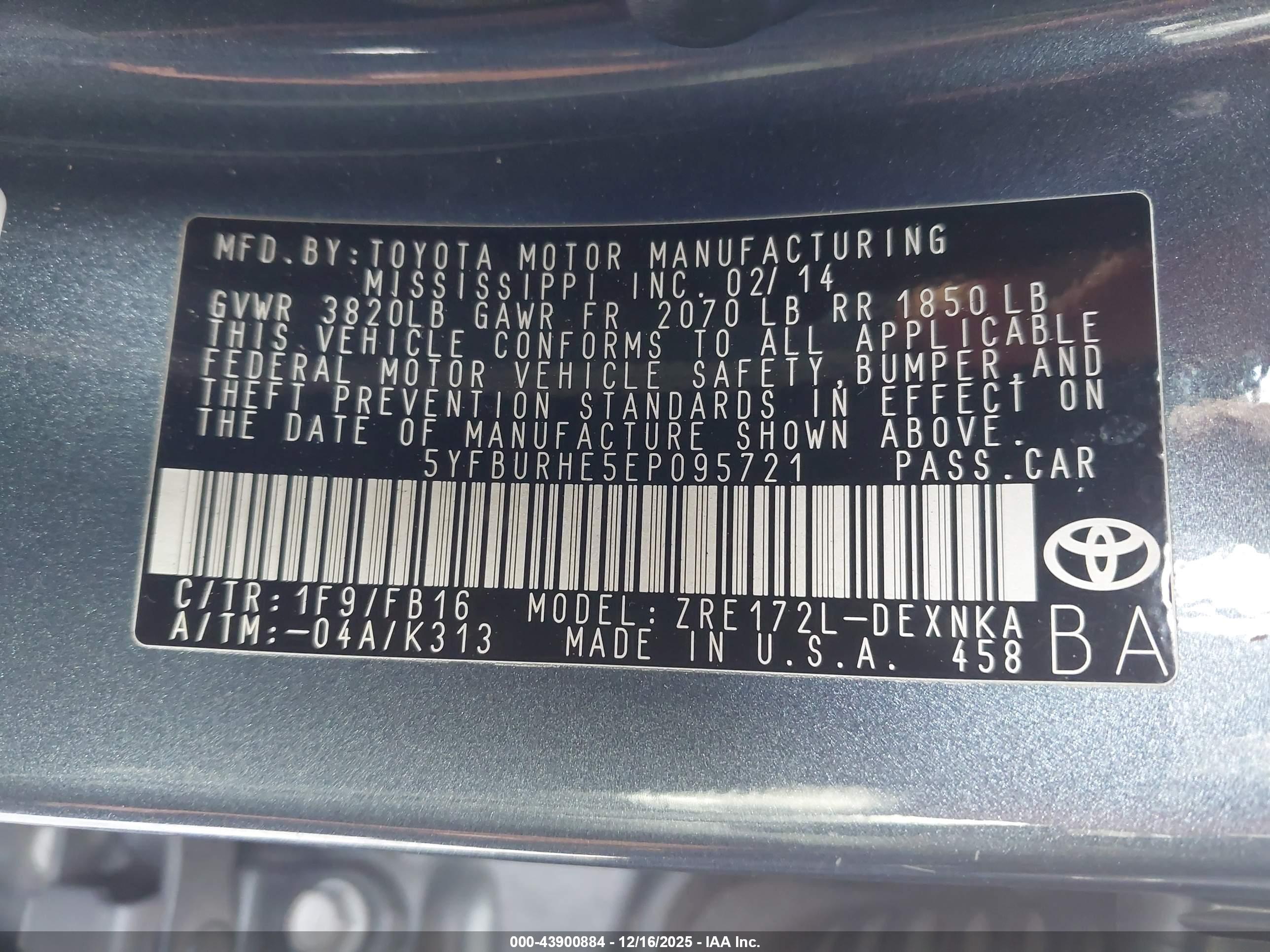 TOYOTA COROLLA image 9