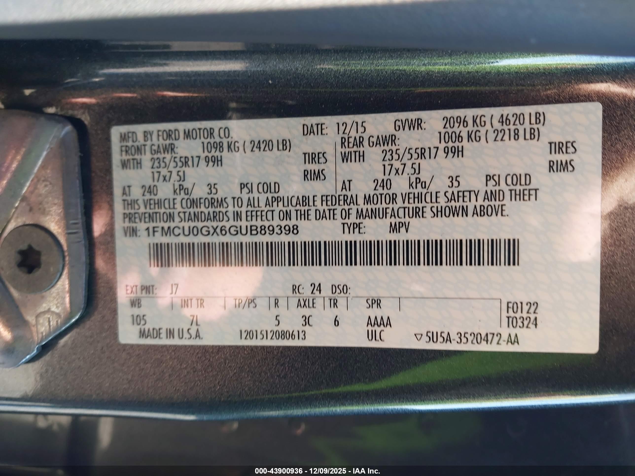 FORD ESCAPE image 9