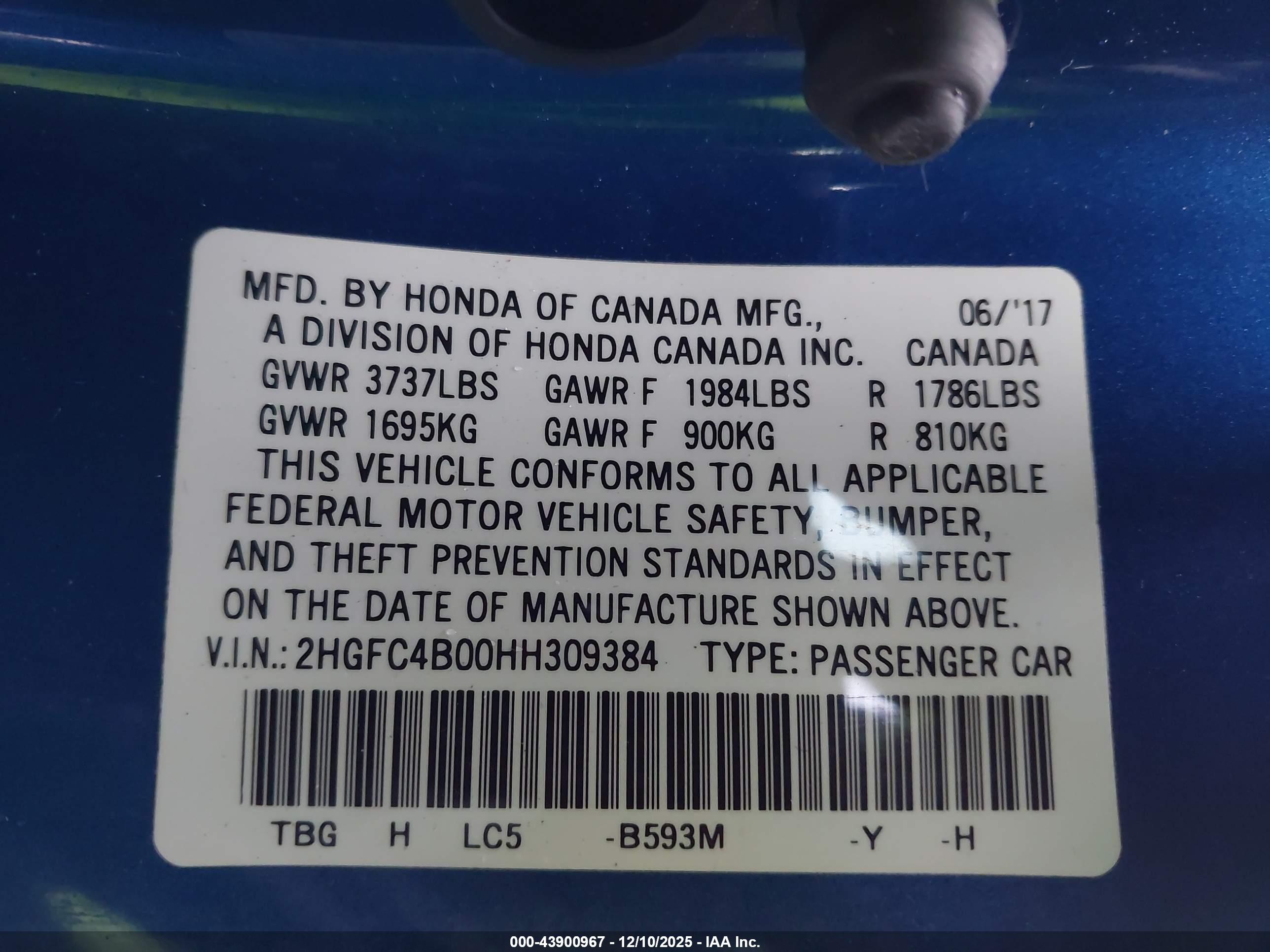 HONDA CIVIC image 9