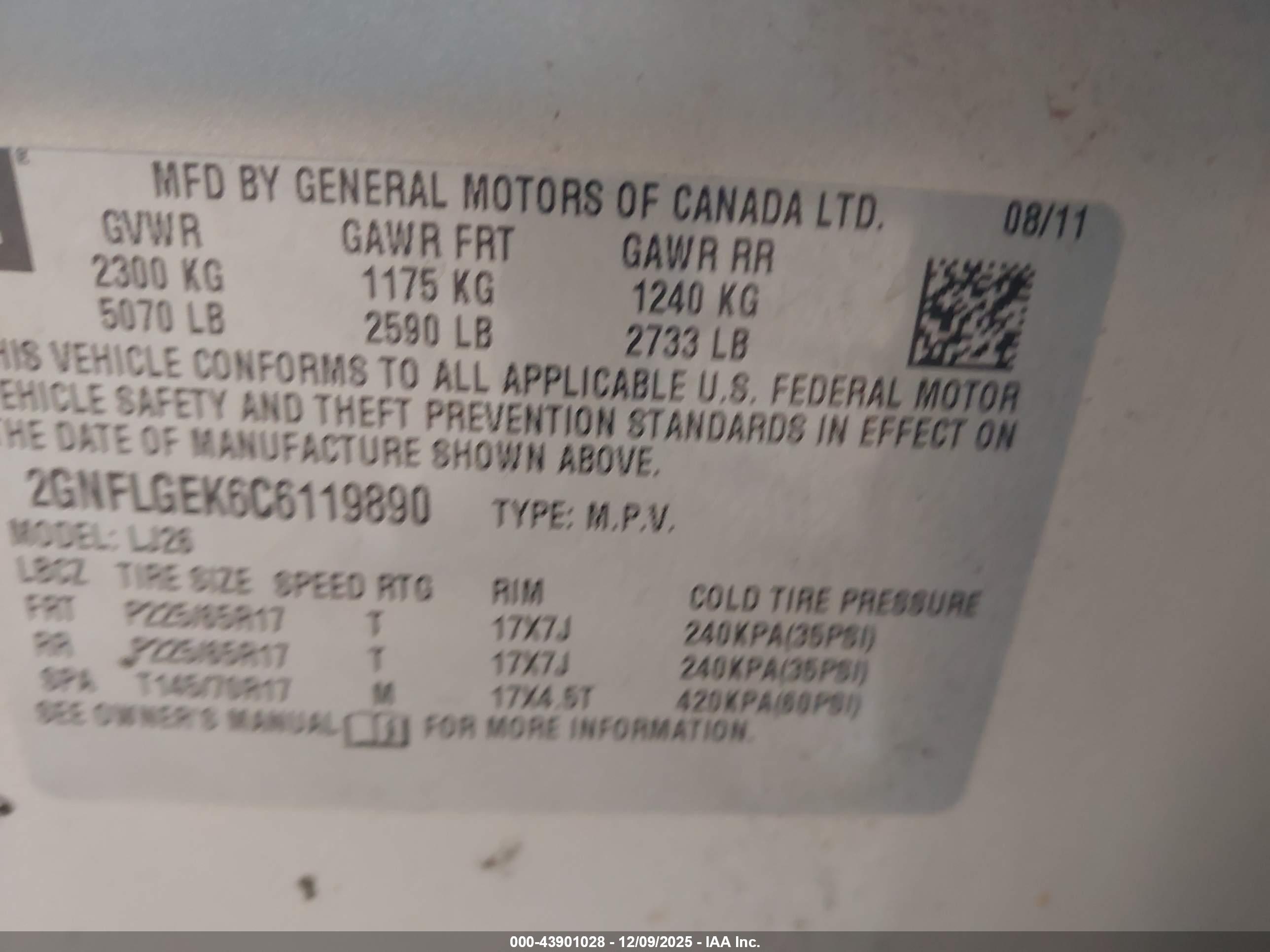 CHEVROLET EQUINOX image 9