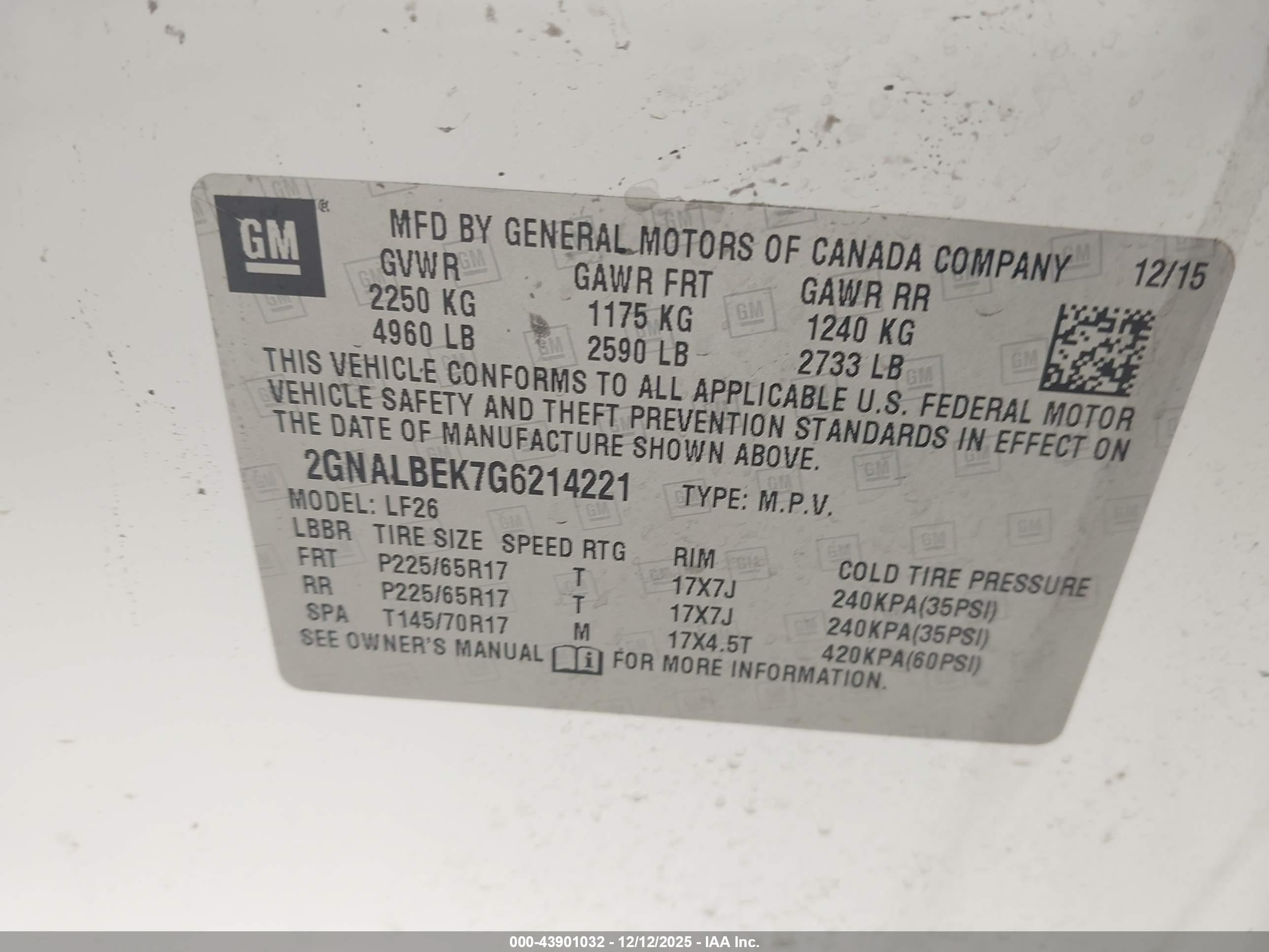 CHEVROLET EQUINOX image 9