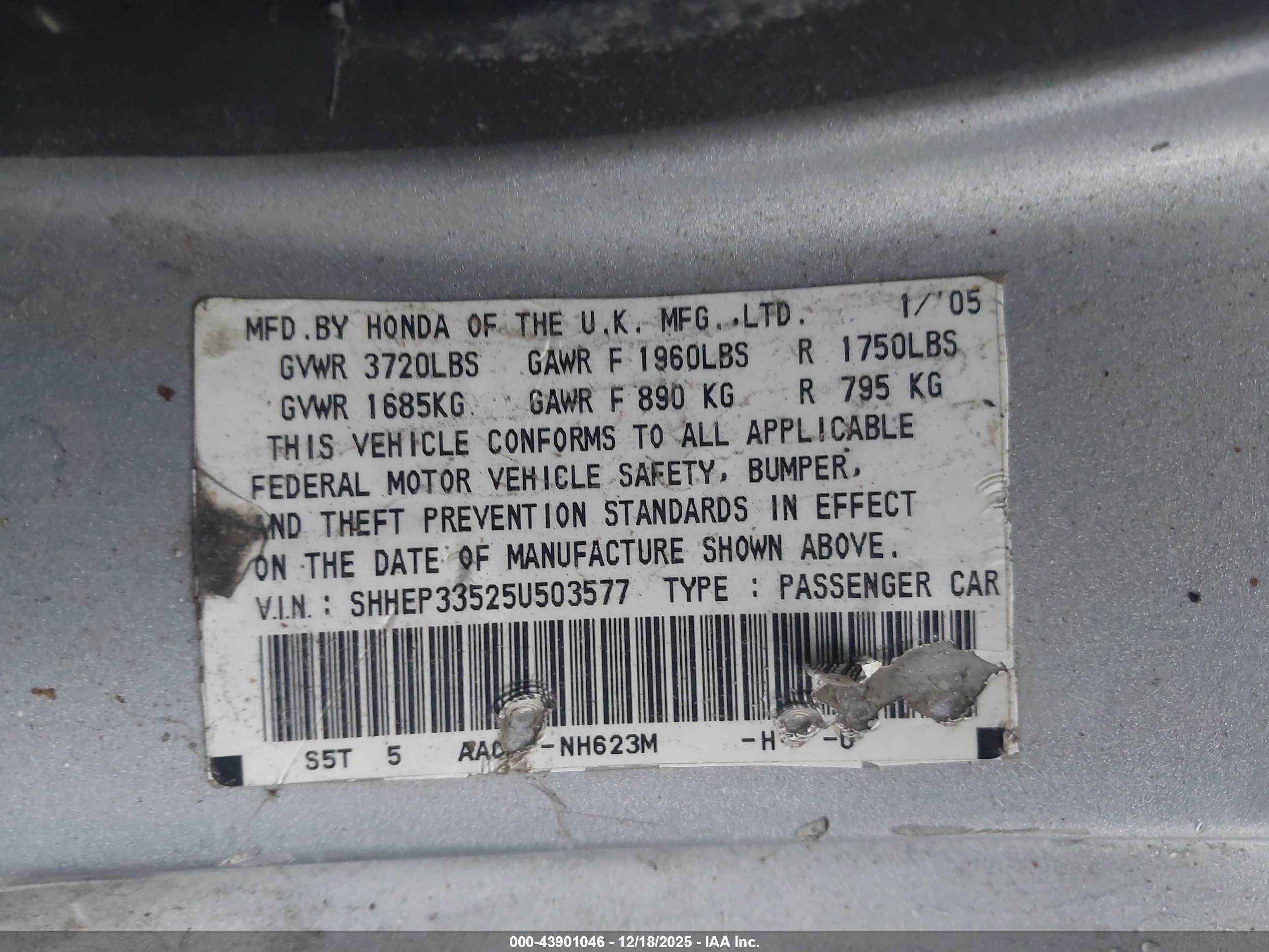 HONDA CIVIC image 9