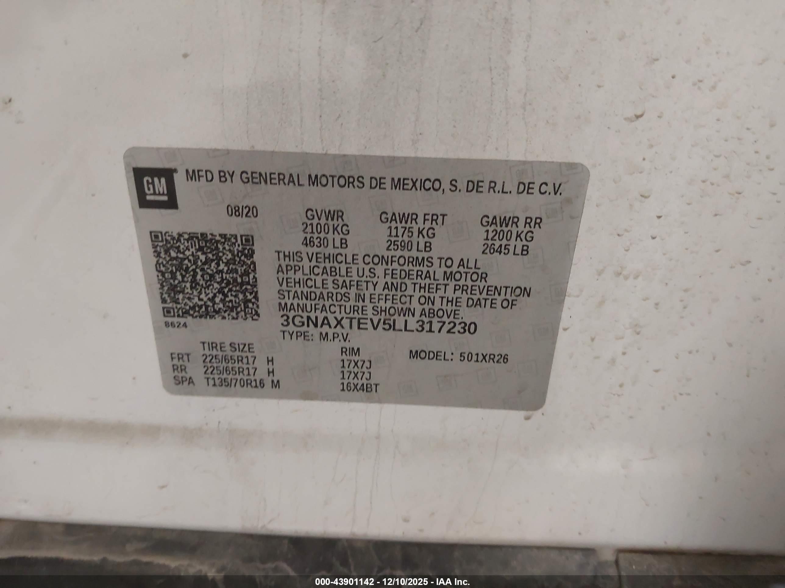 CHEVROLET EQUINOX image 9