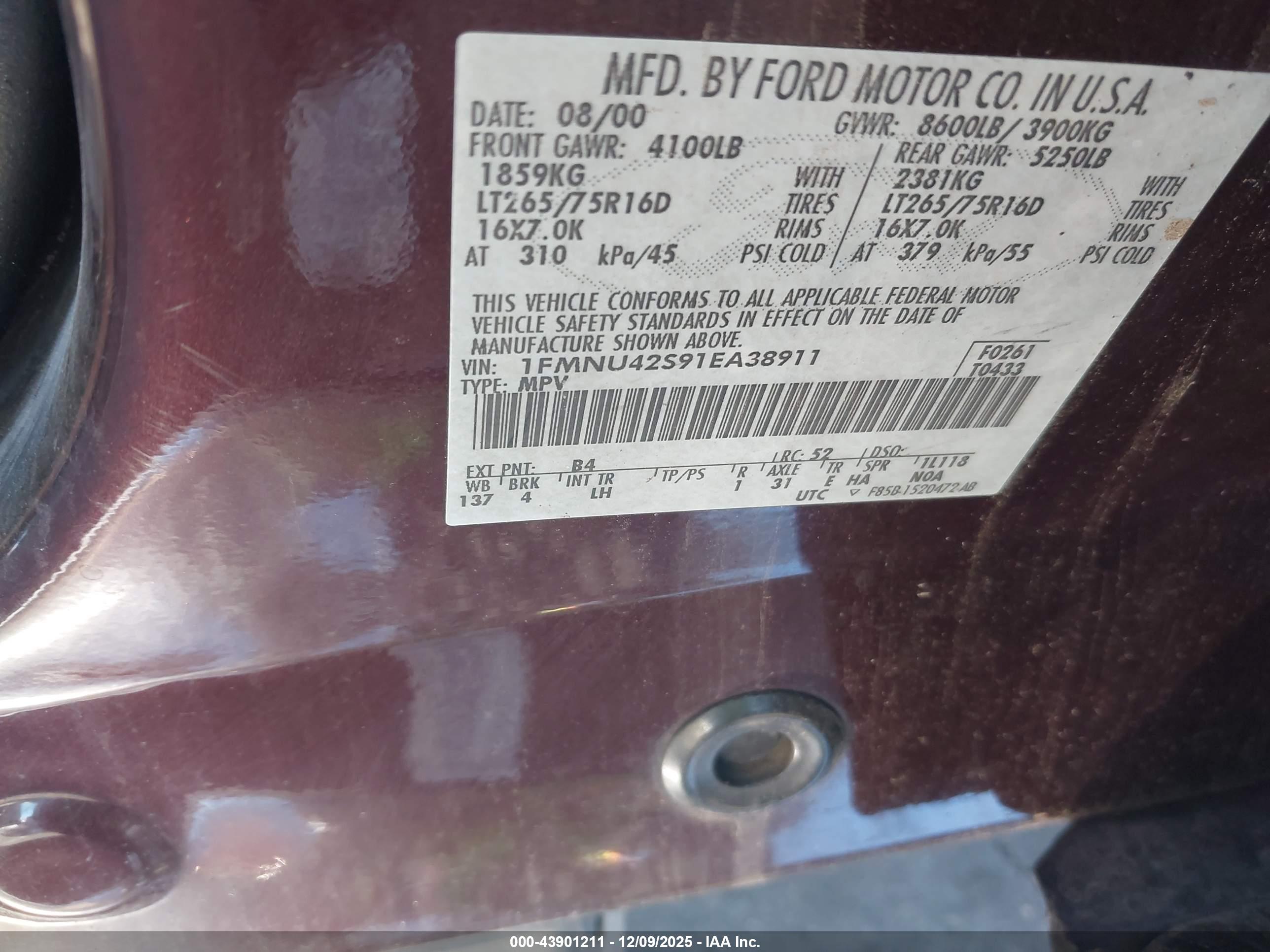FORD EXCURSION image 9