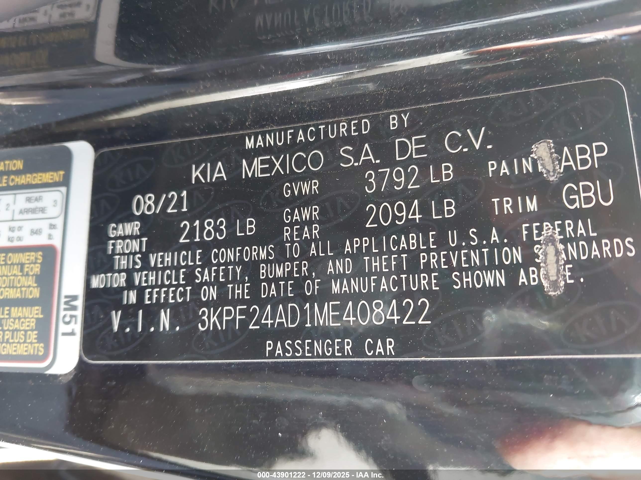 KIA FORTE image 9