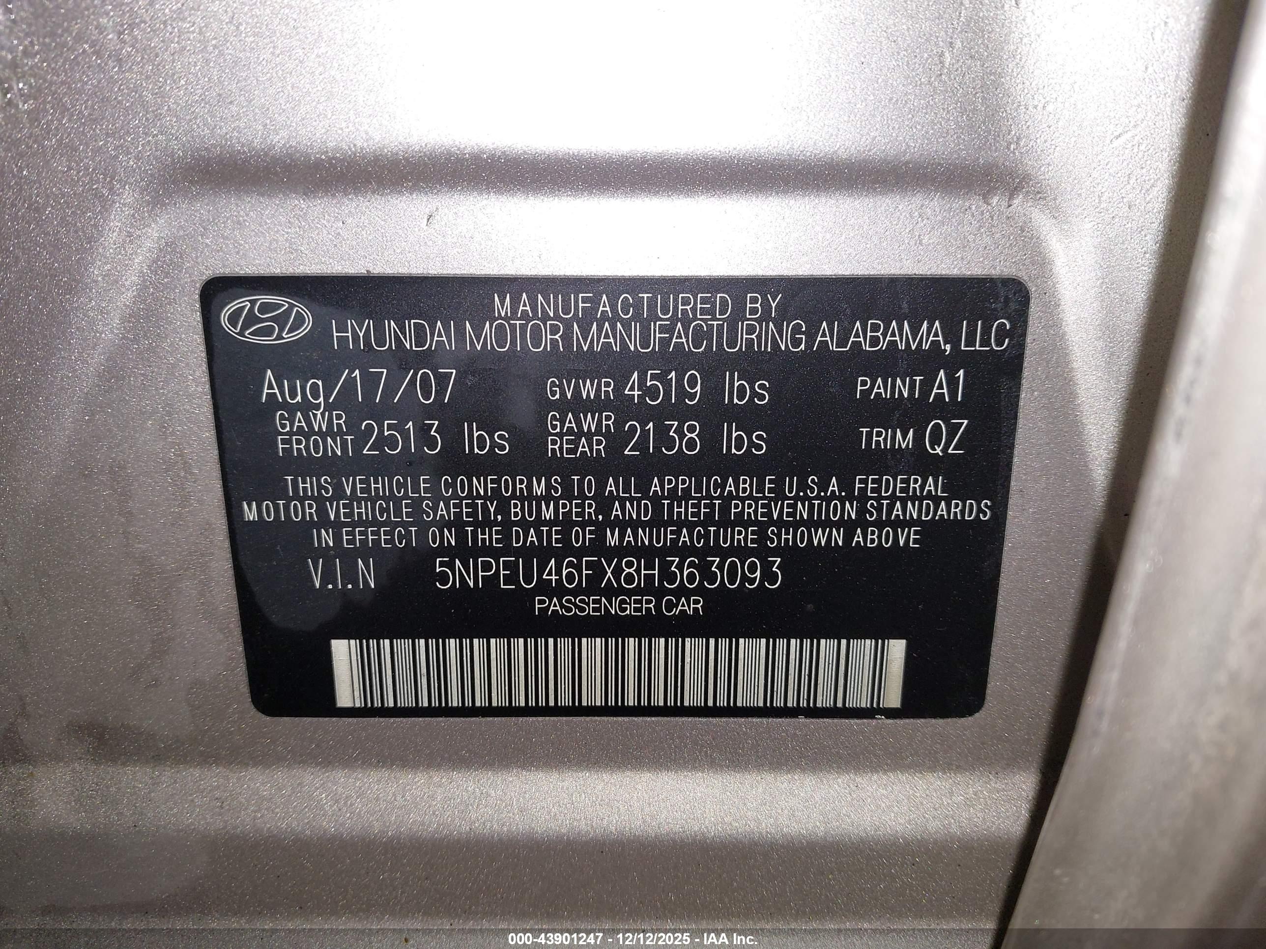 HYUNDAI SONATA image 9