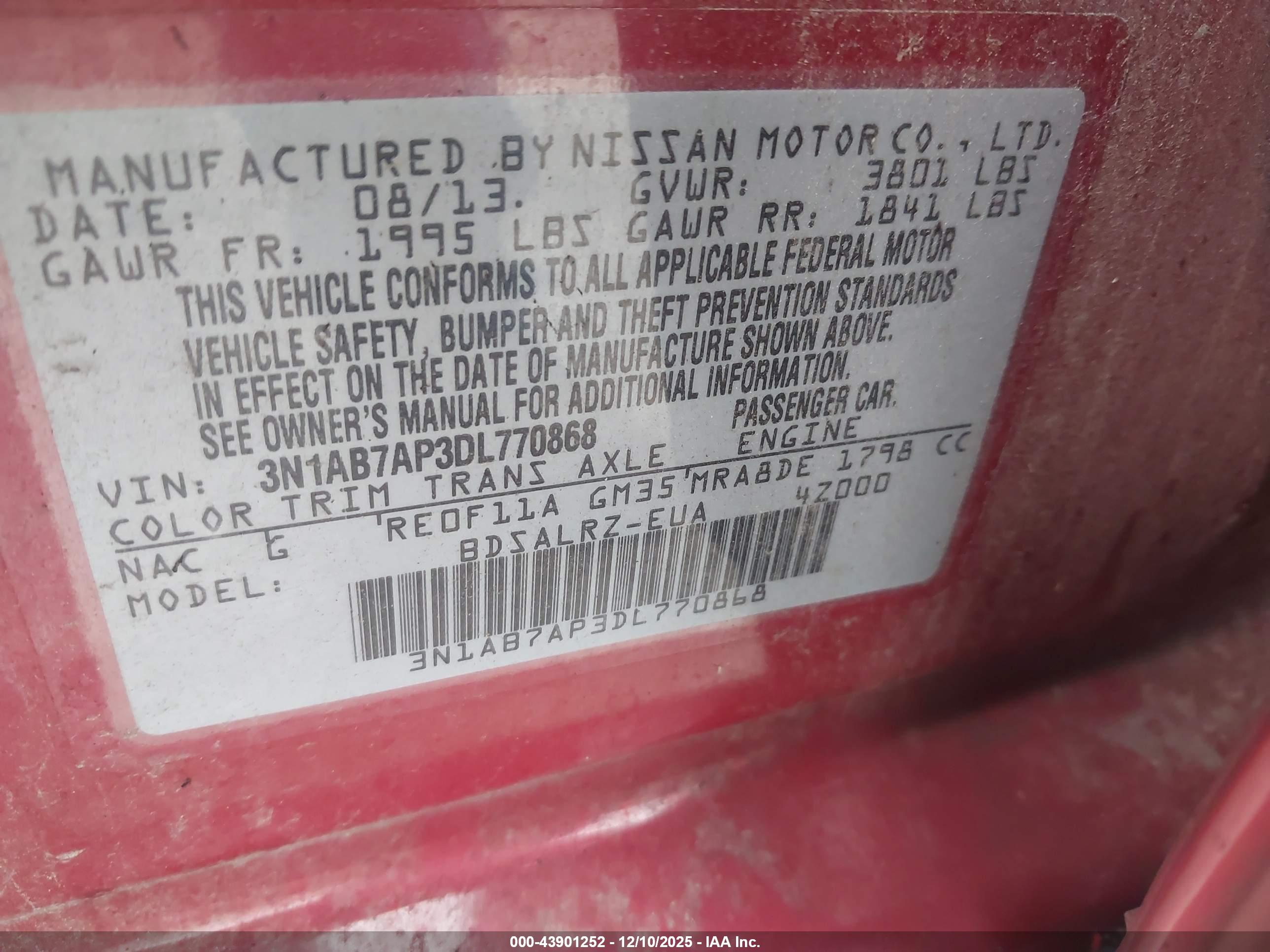 NISSAN SENTRA image 9