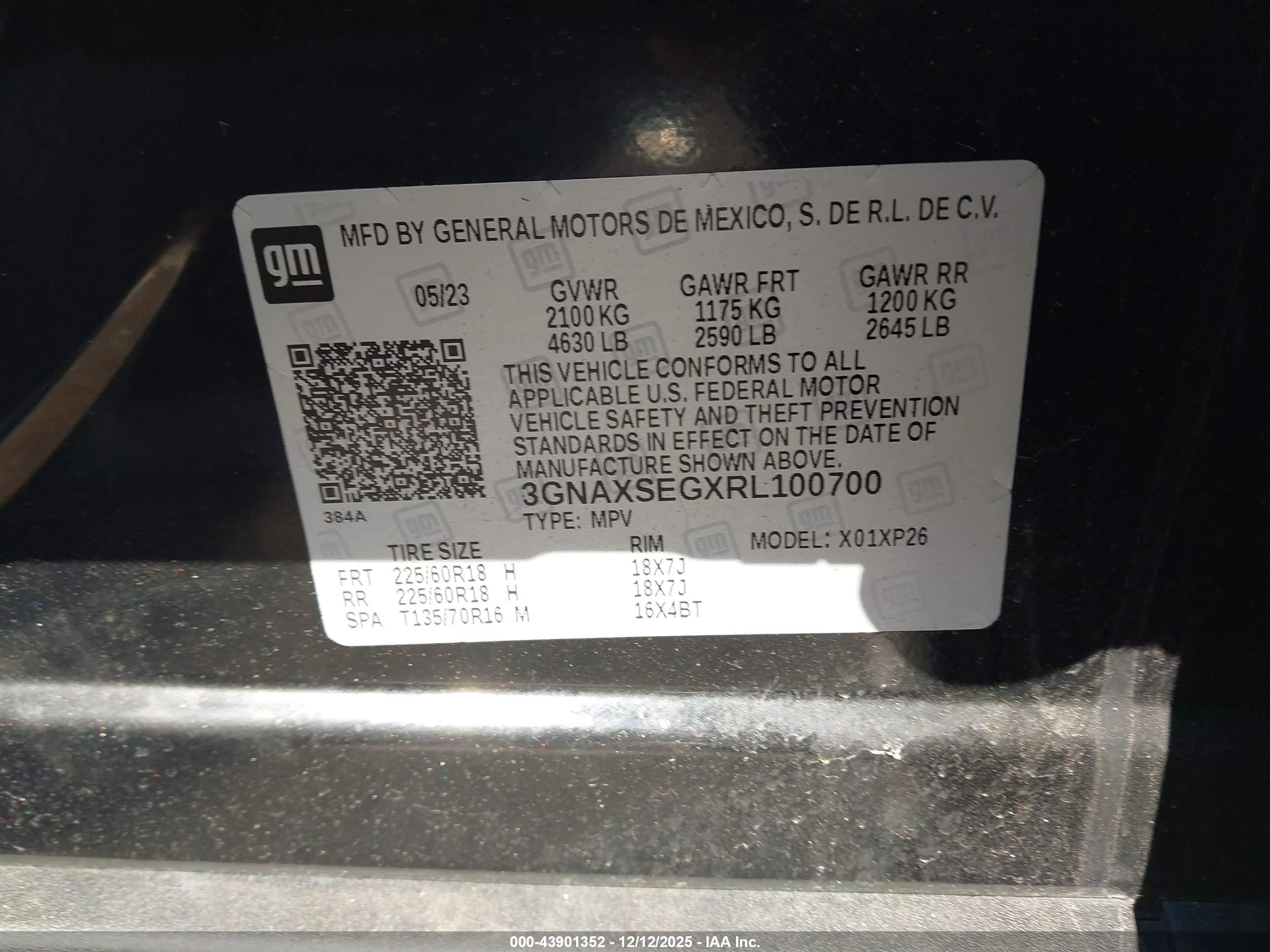 CHEVROLET EQUINOX image 9