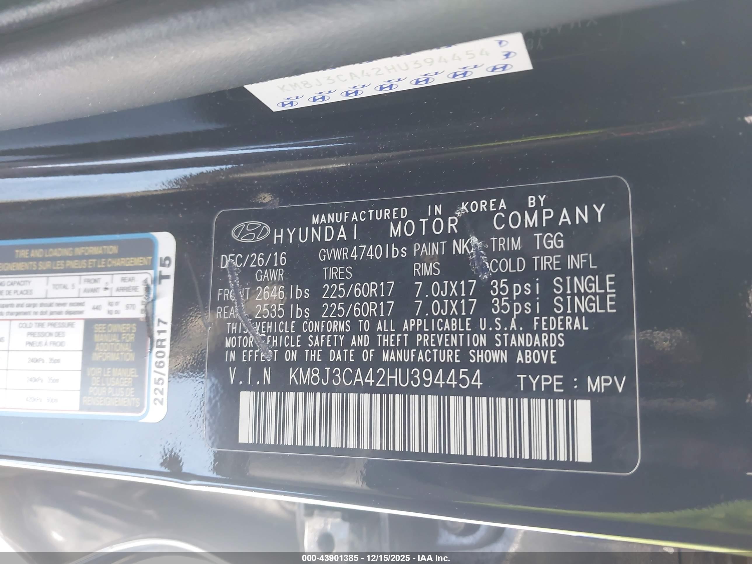 HYUNDAI TUCSON image 9