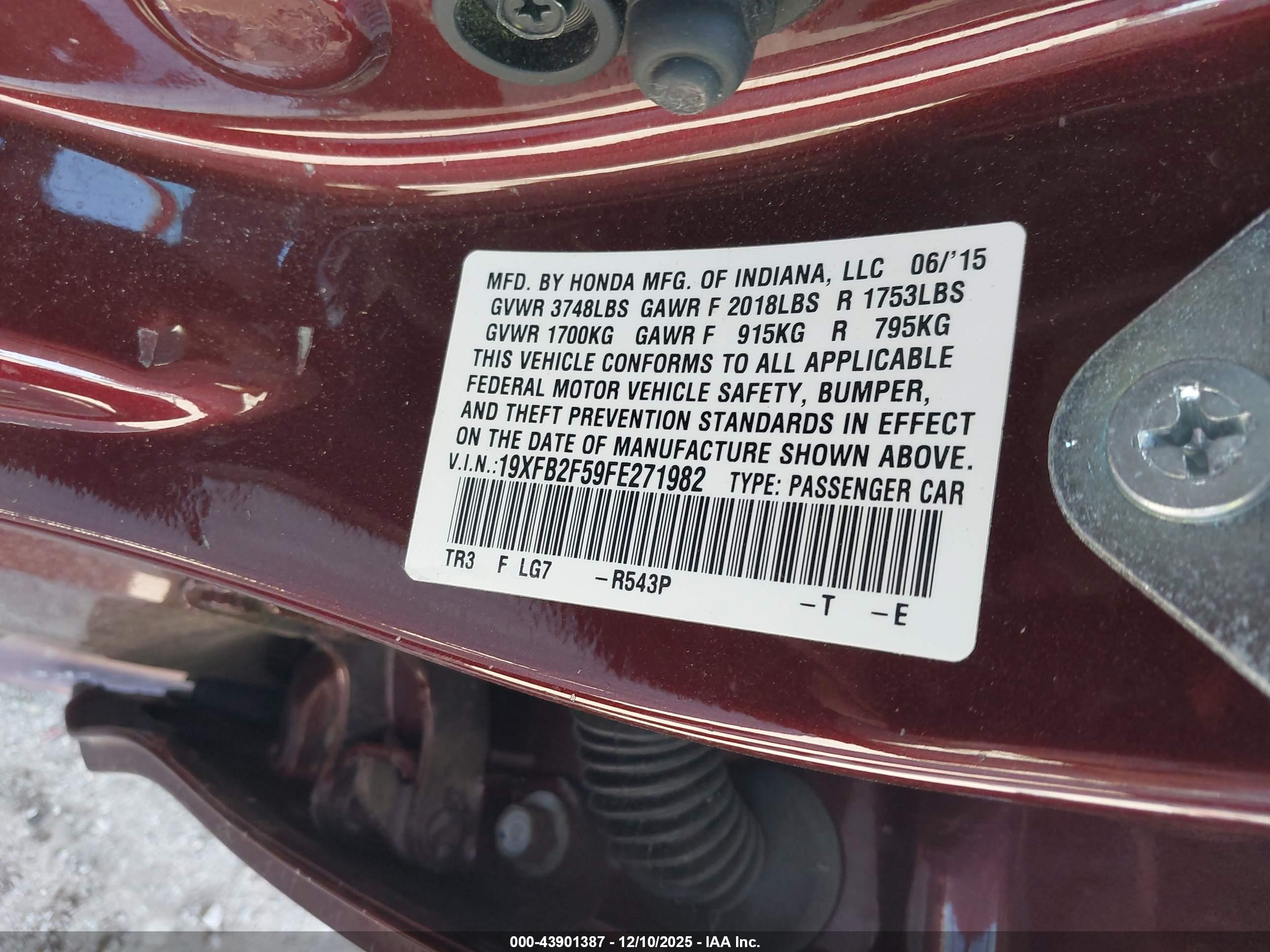 HONDA CIVIC image 9