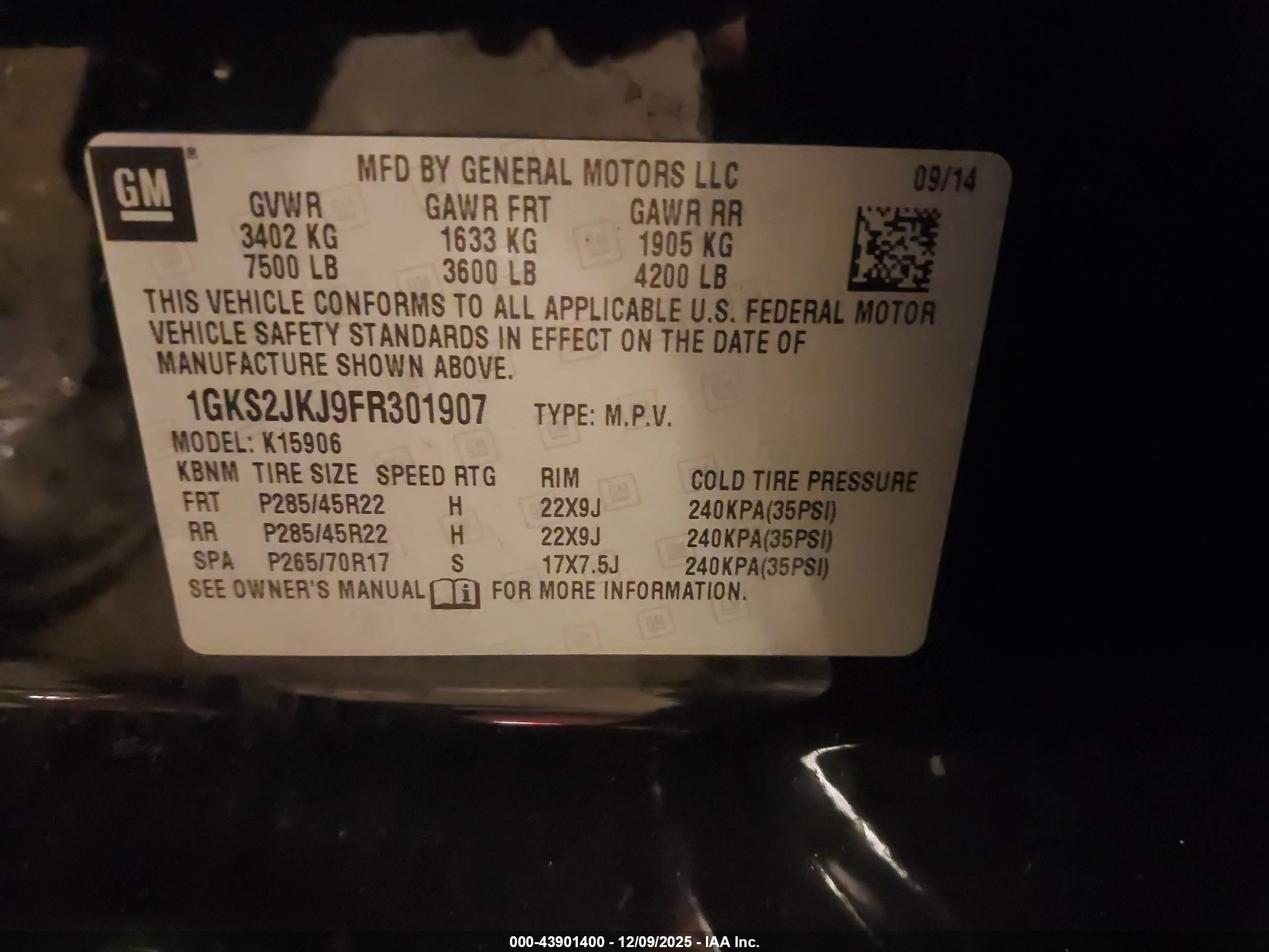 GMC YUKON image 9