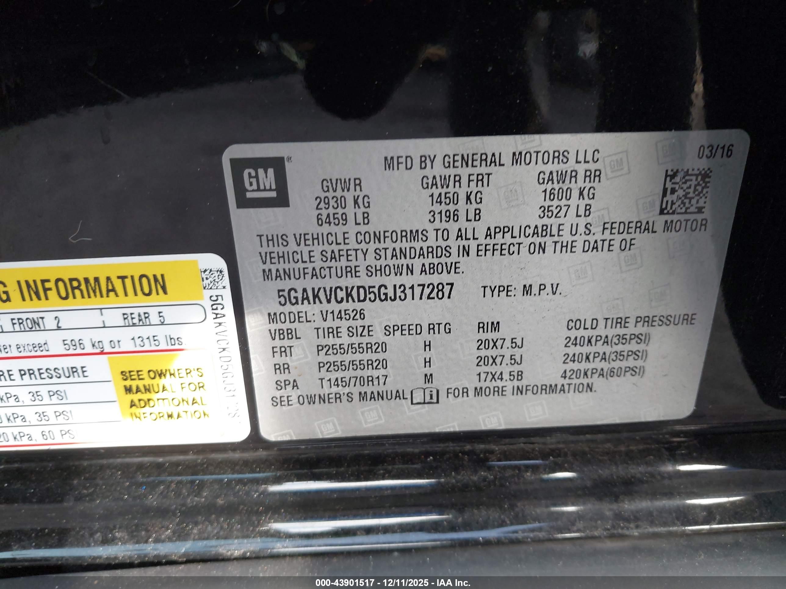 BUICK ENCLAVE image 9