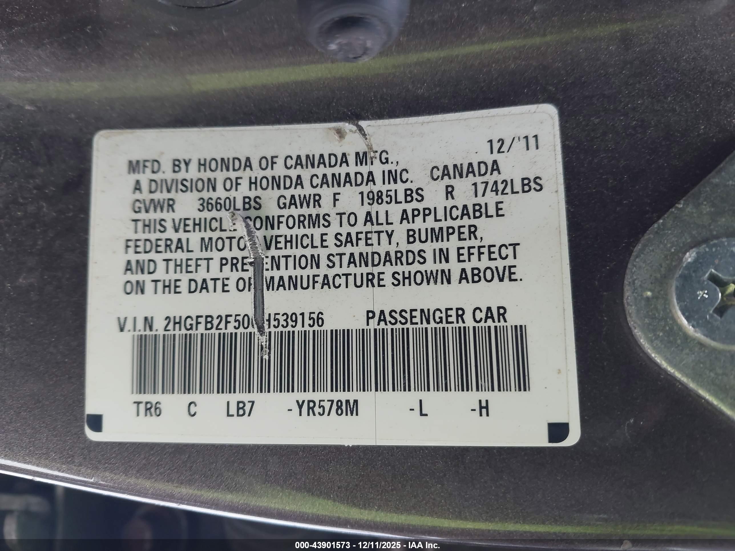 HONDA CIVIC image 9