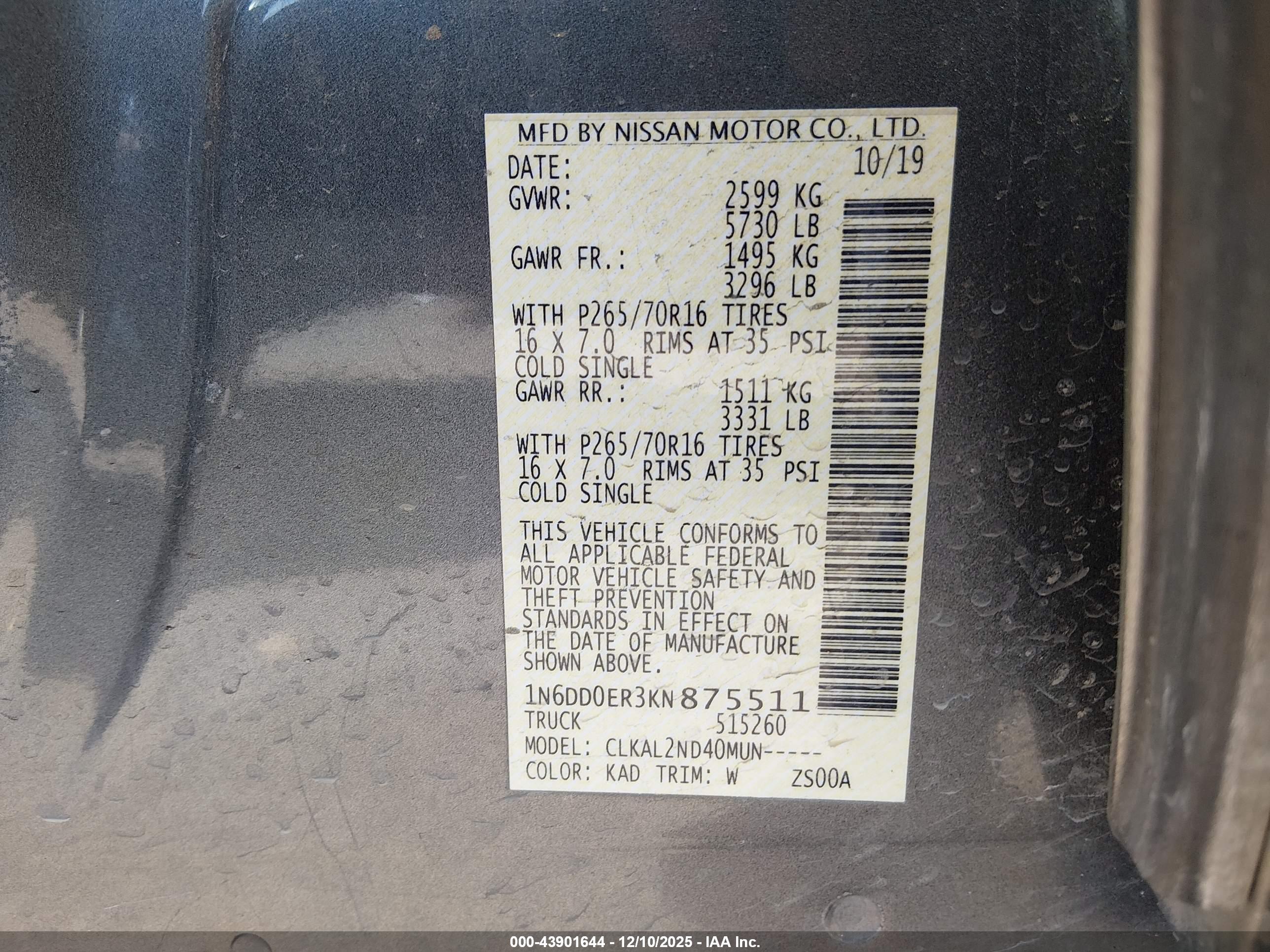 NISSAN FRONTIER image 9