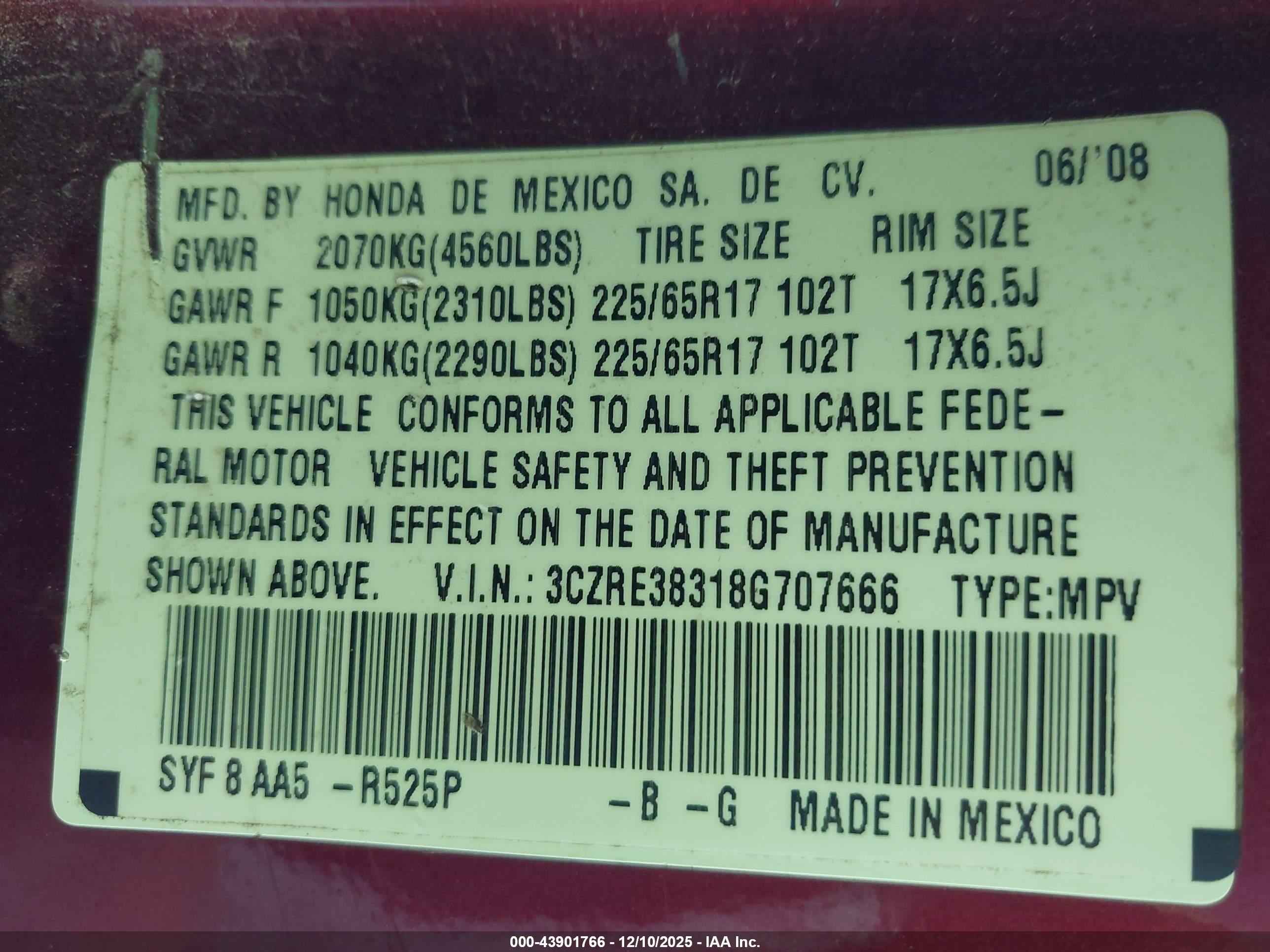 HONDA CR-V image 9