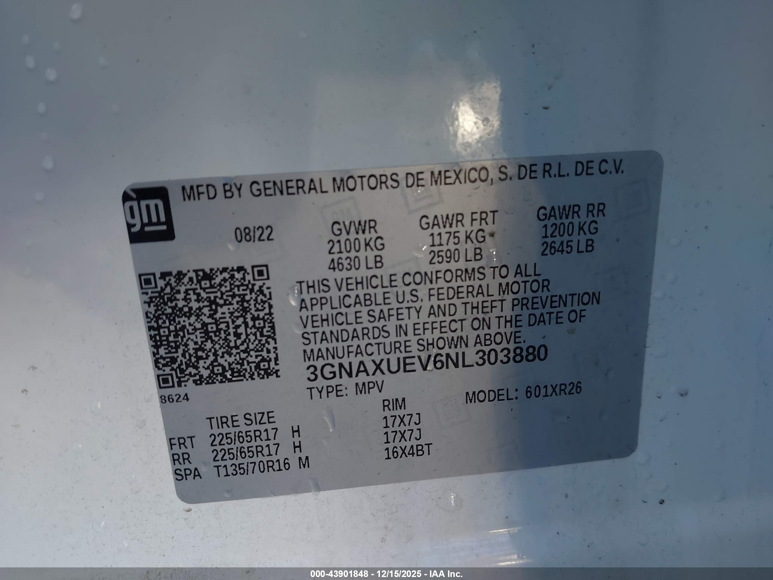 CHEVROLET EQUINOX image 9