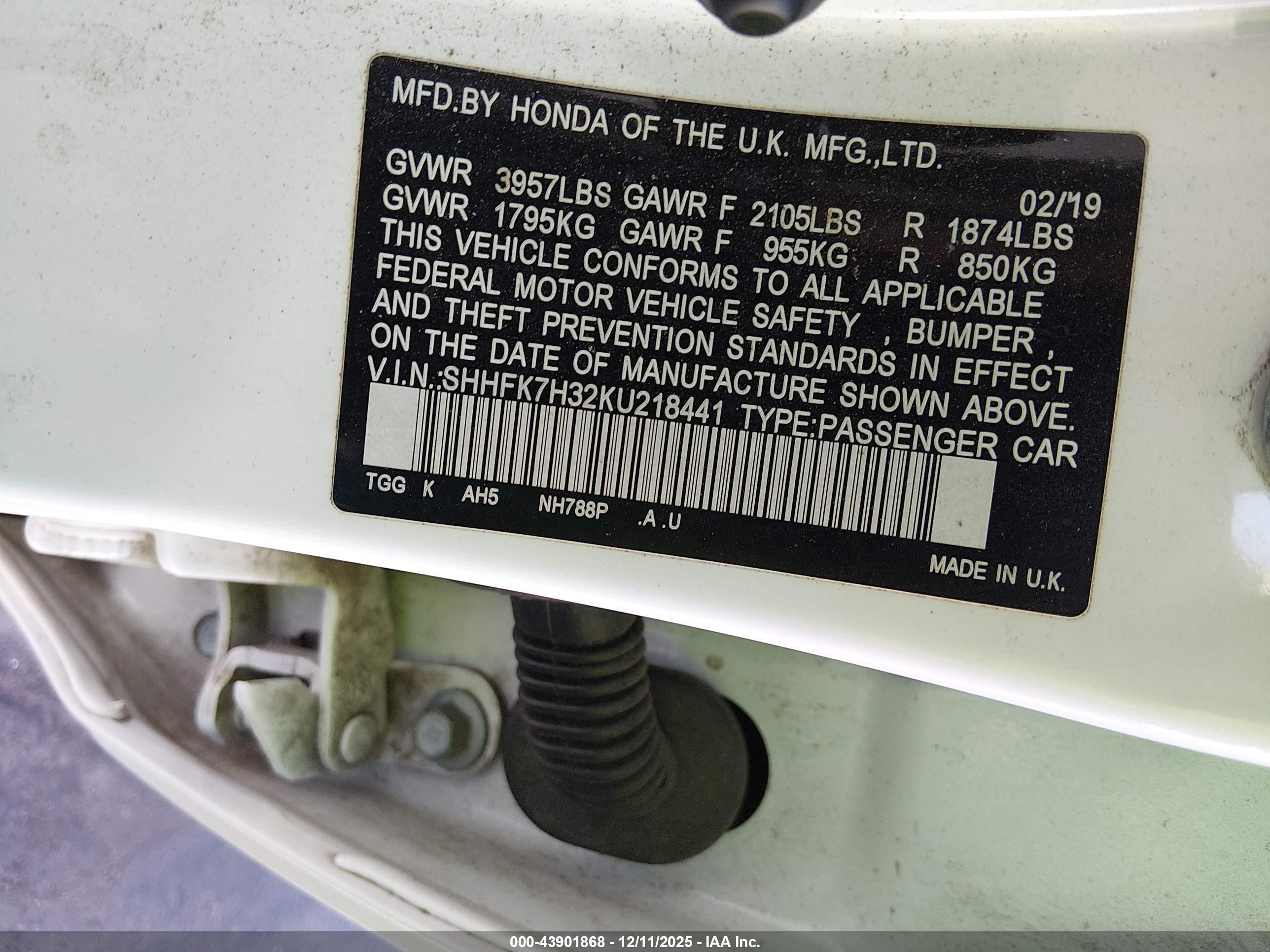 HONDA CIVIC image 9