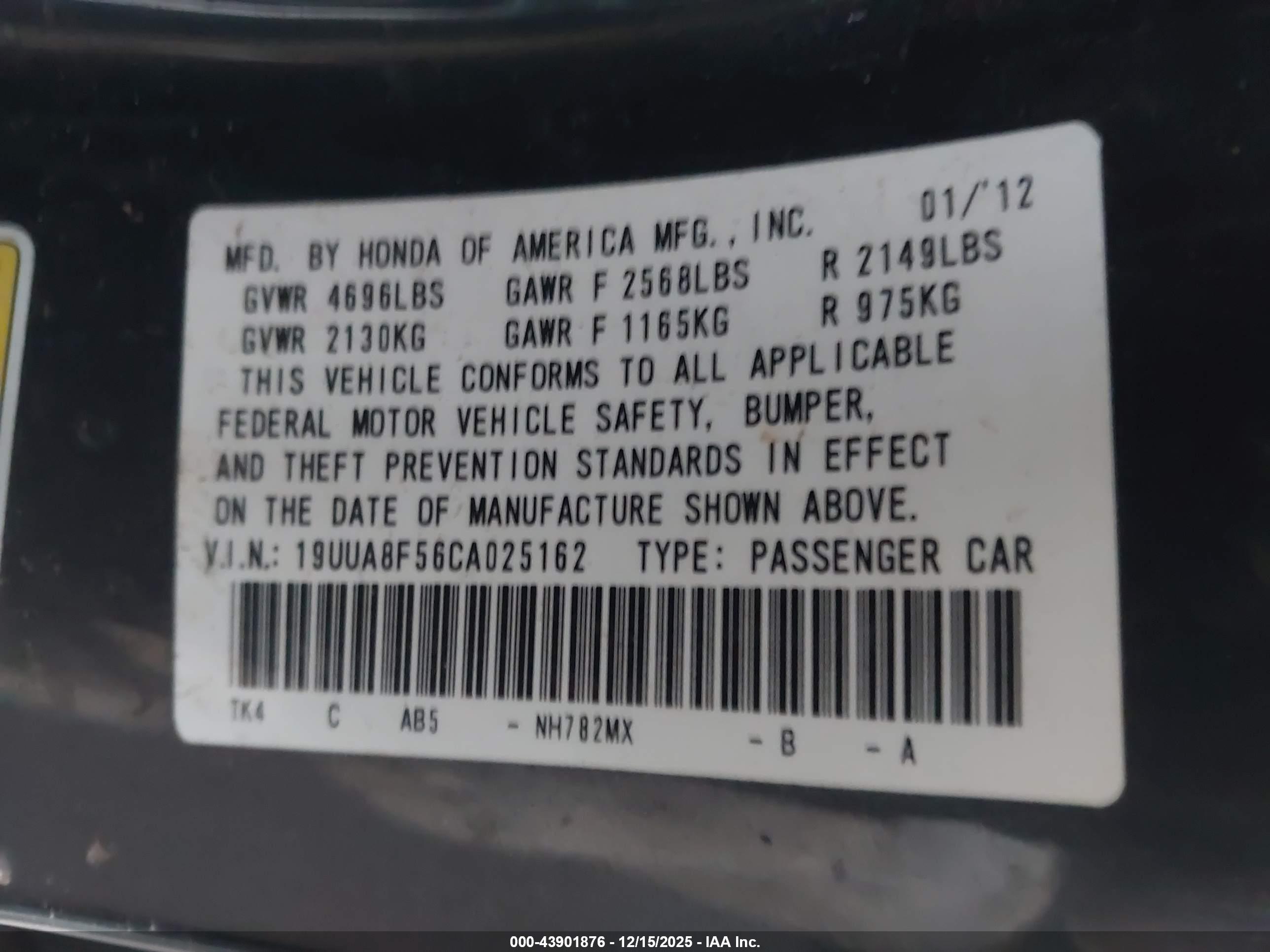 ACURA TL image 9