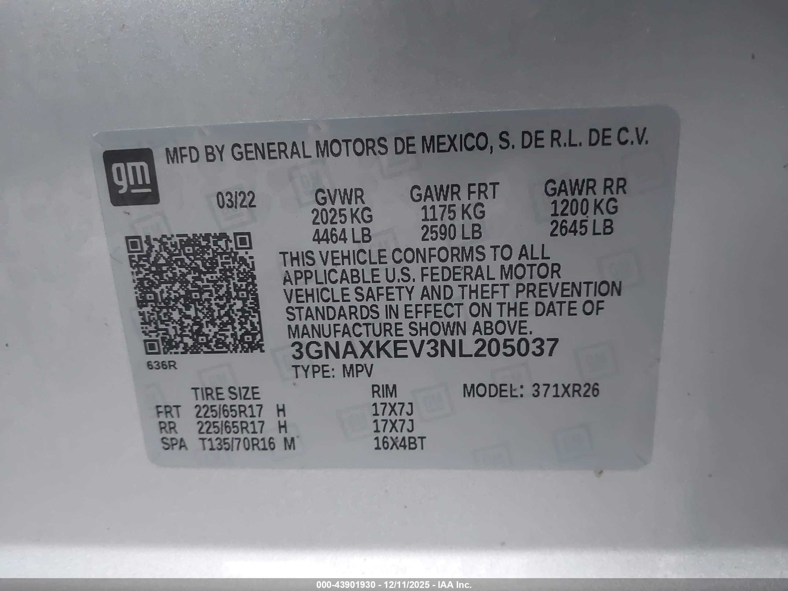 CHEVROLET EQUINOX image 9
