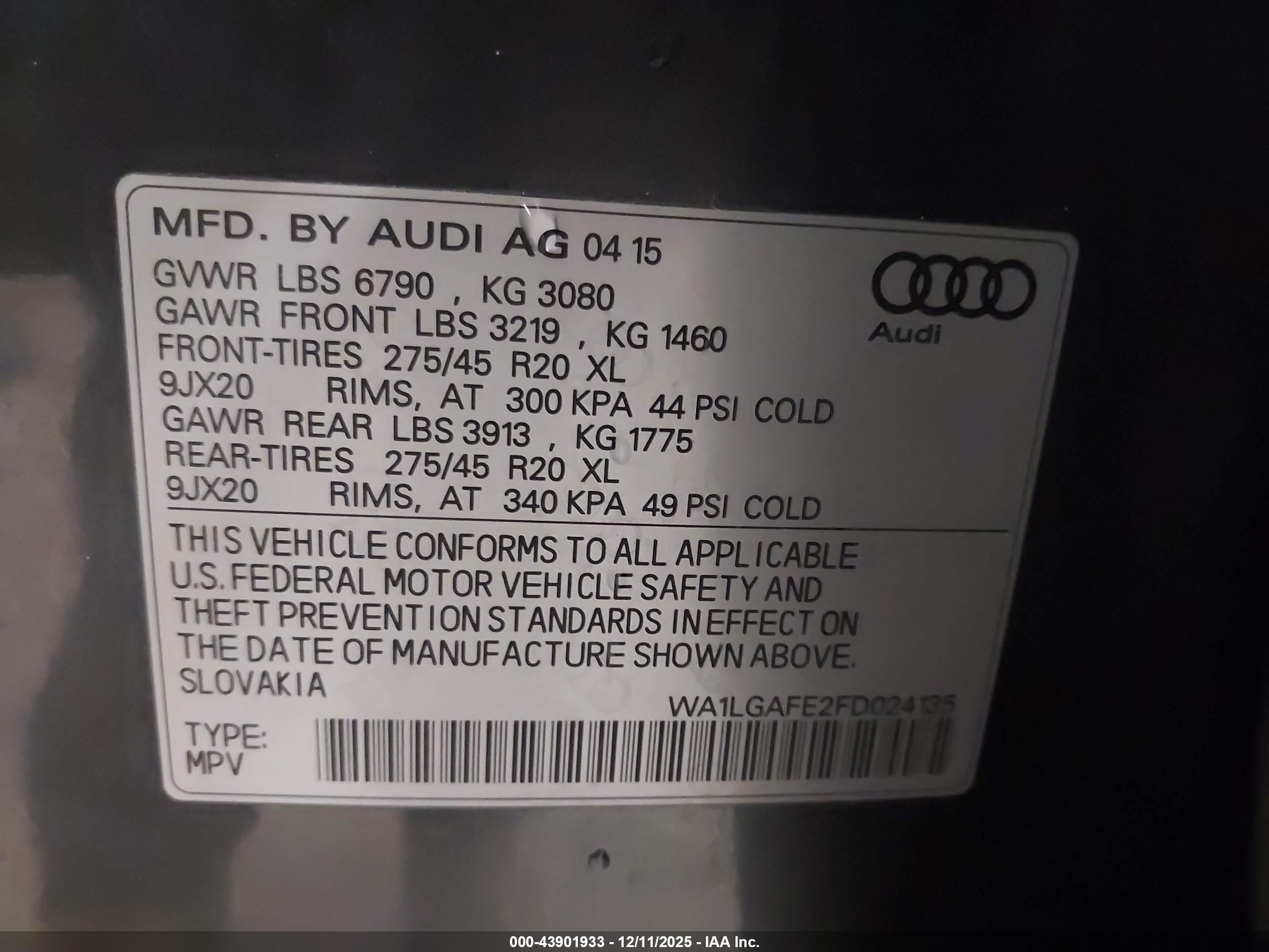 AUDI Q7 image 9