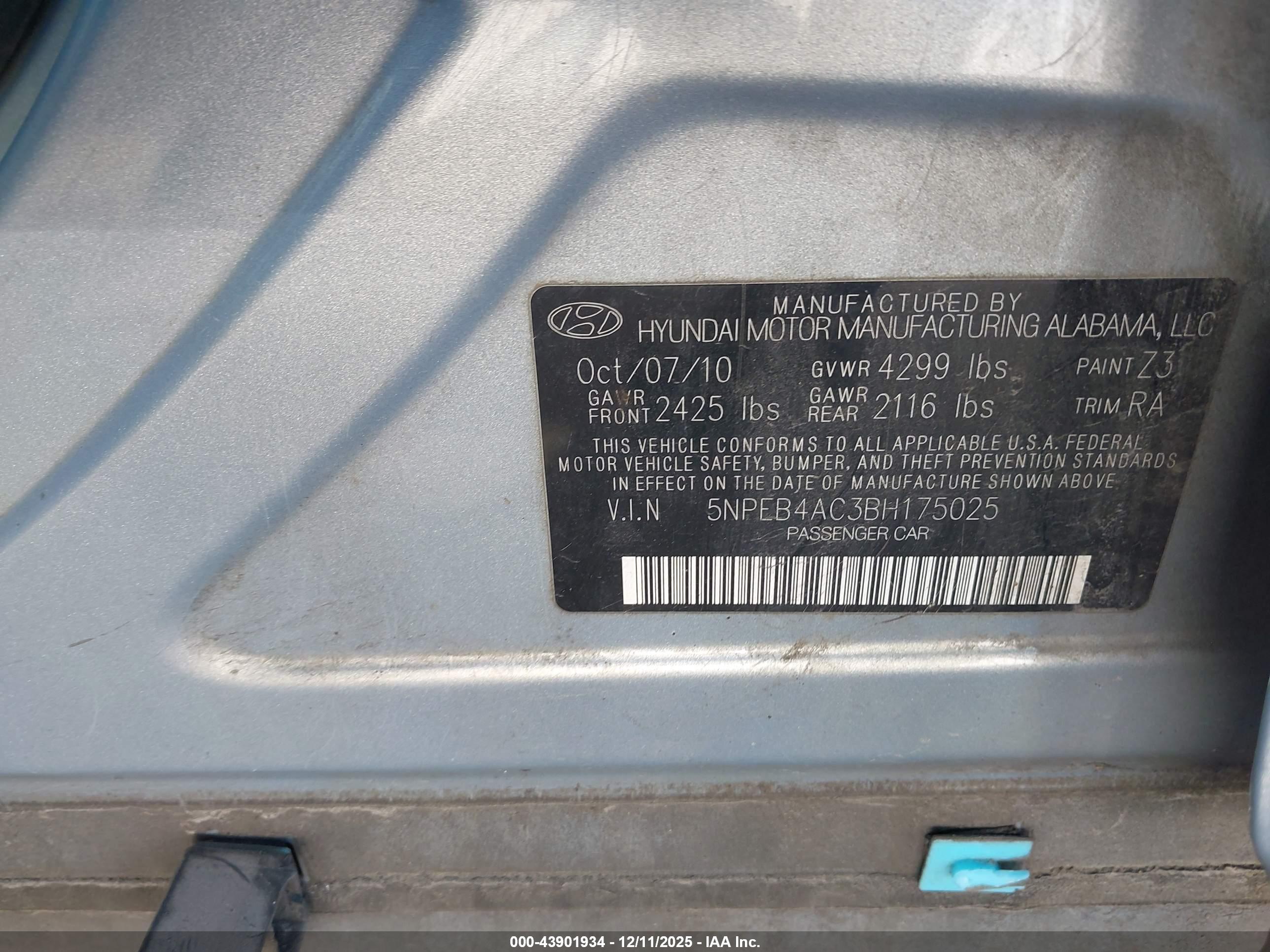HYUNDAI SONATA image 9