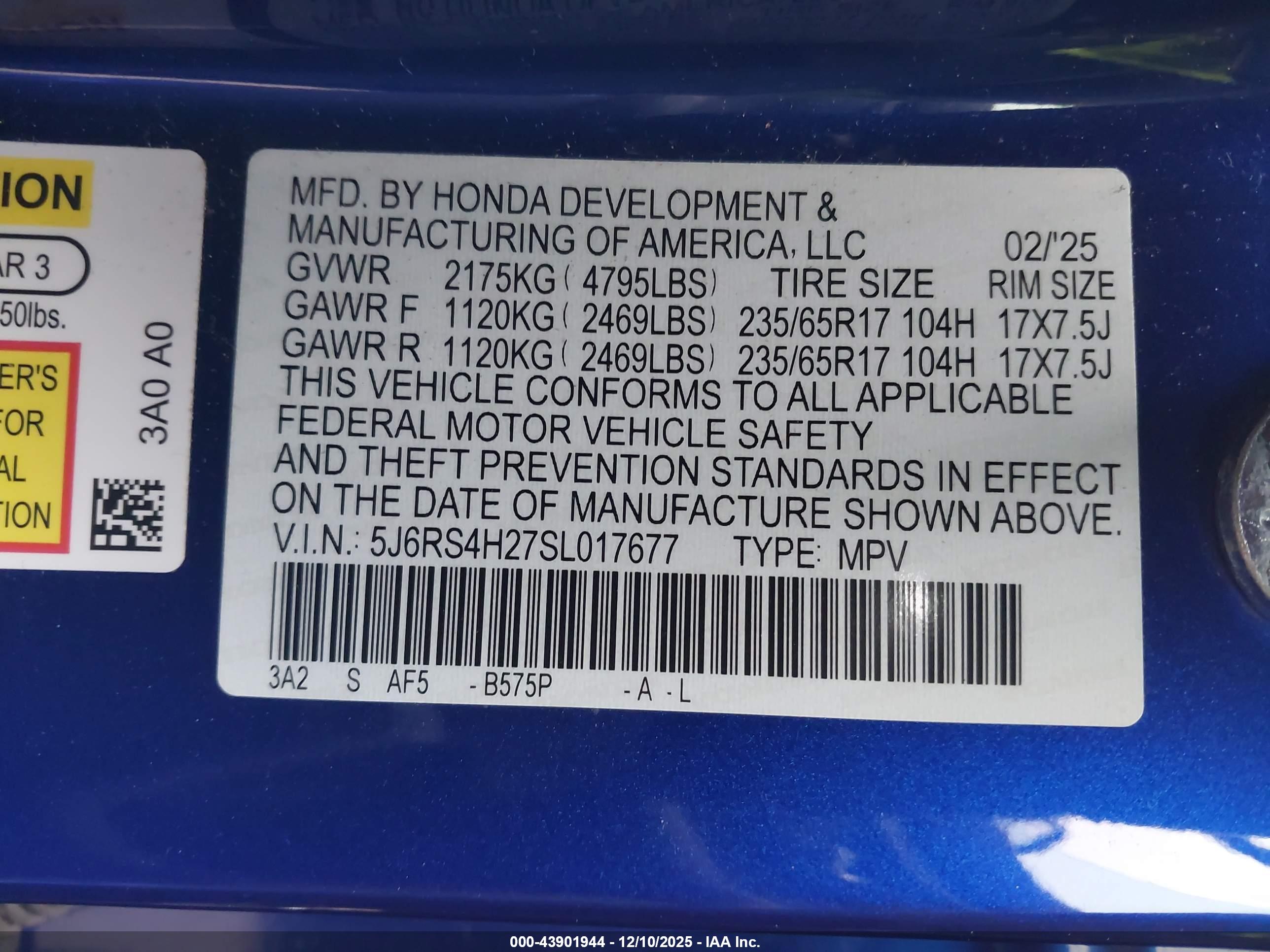 HONDA CR-V image 9