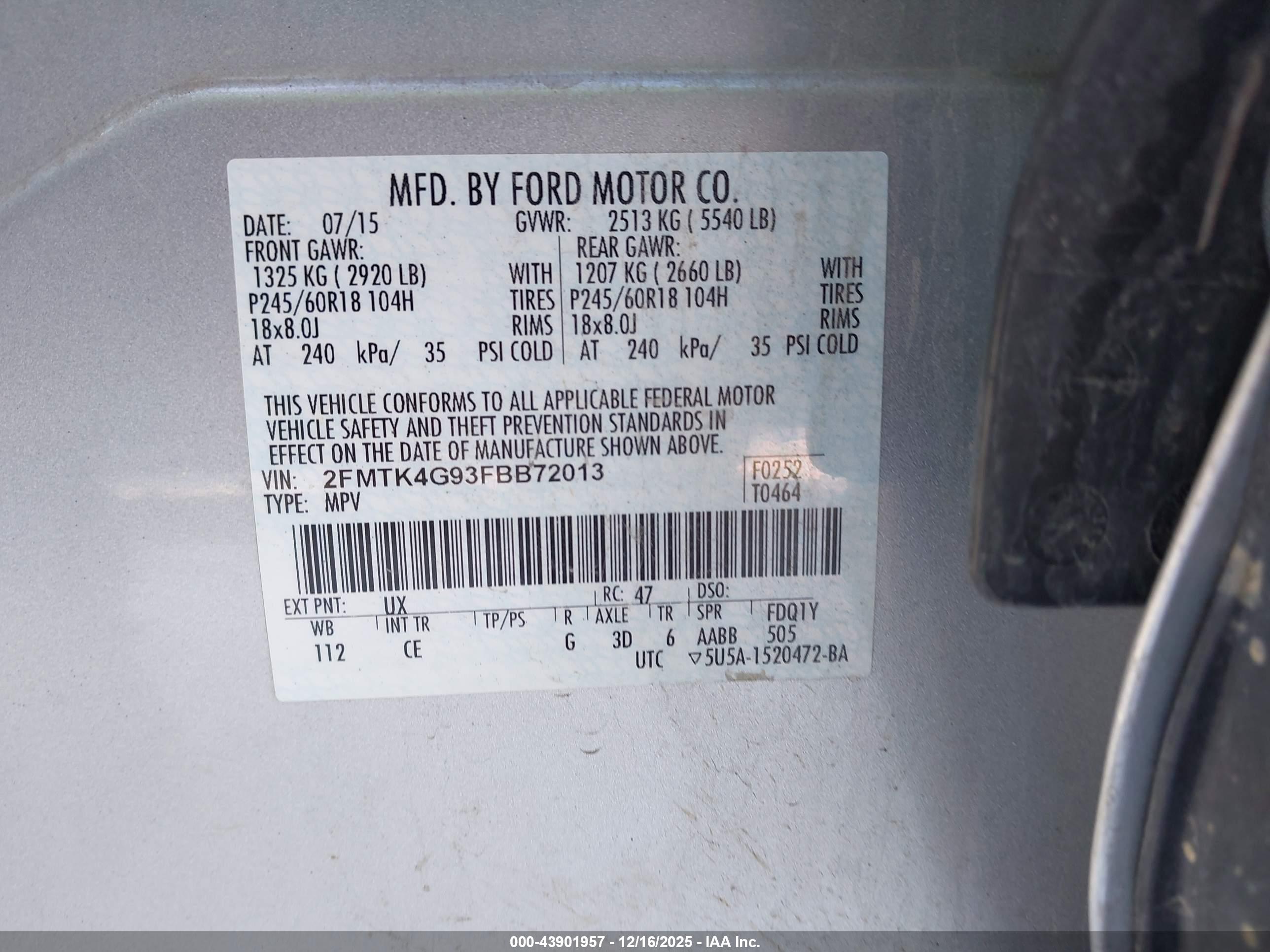FORD EDGE image 9
