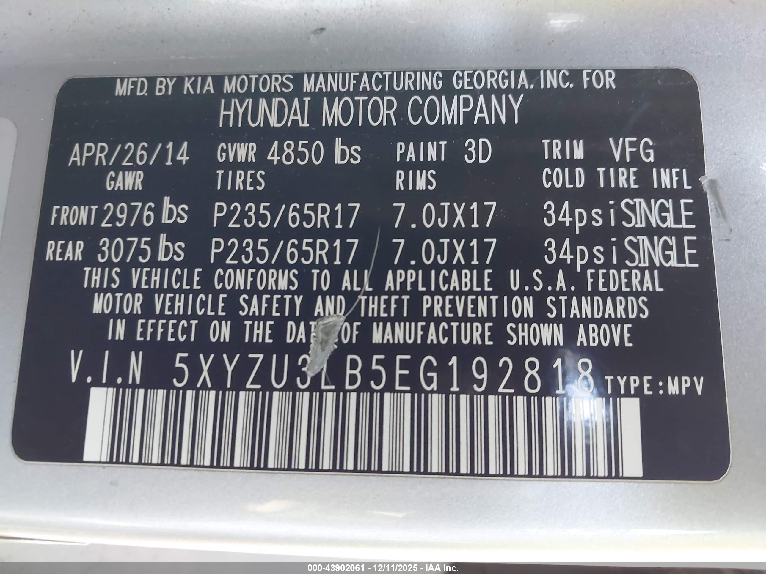 HYUNDAI SANTA image 9
