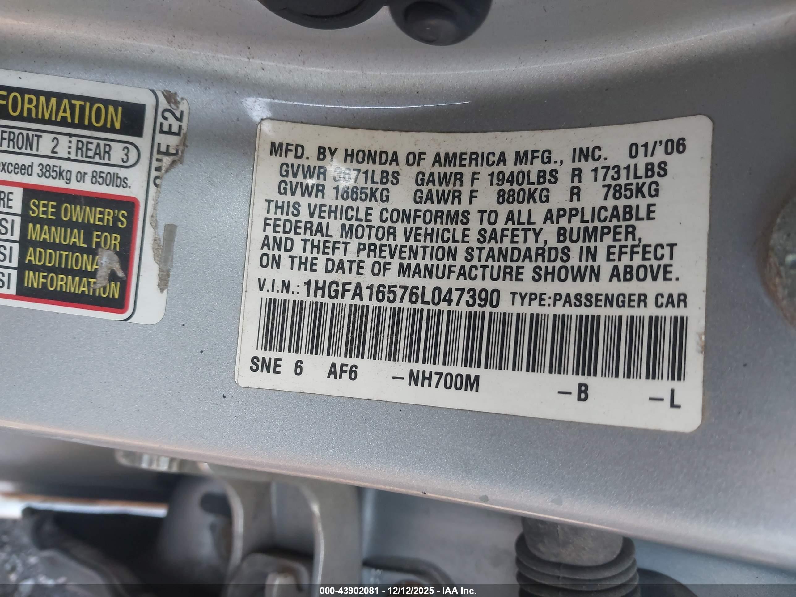 HONDA CIVIC image 9