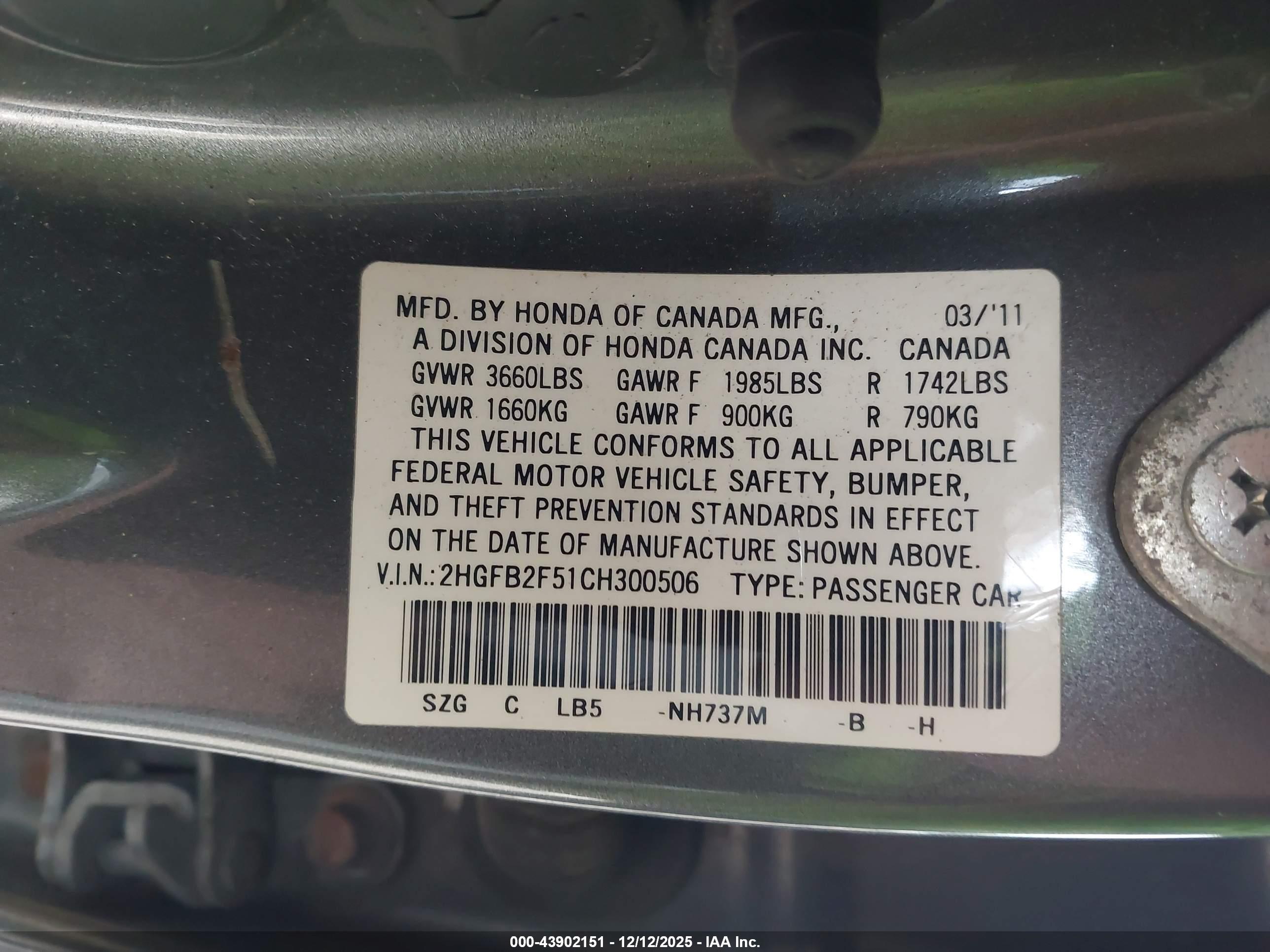 HONDA CIVIC image 9